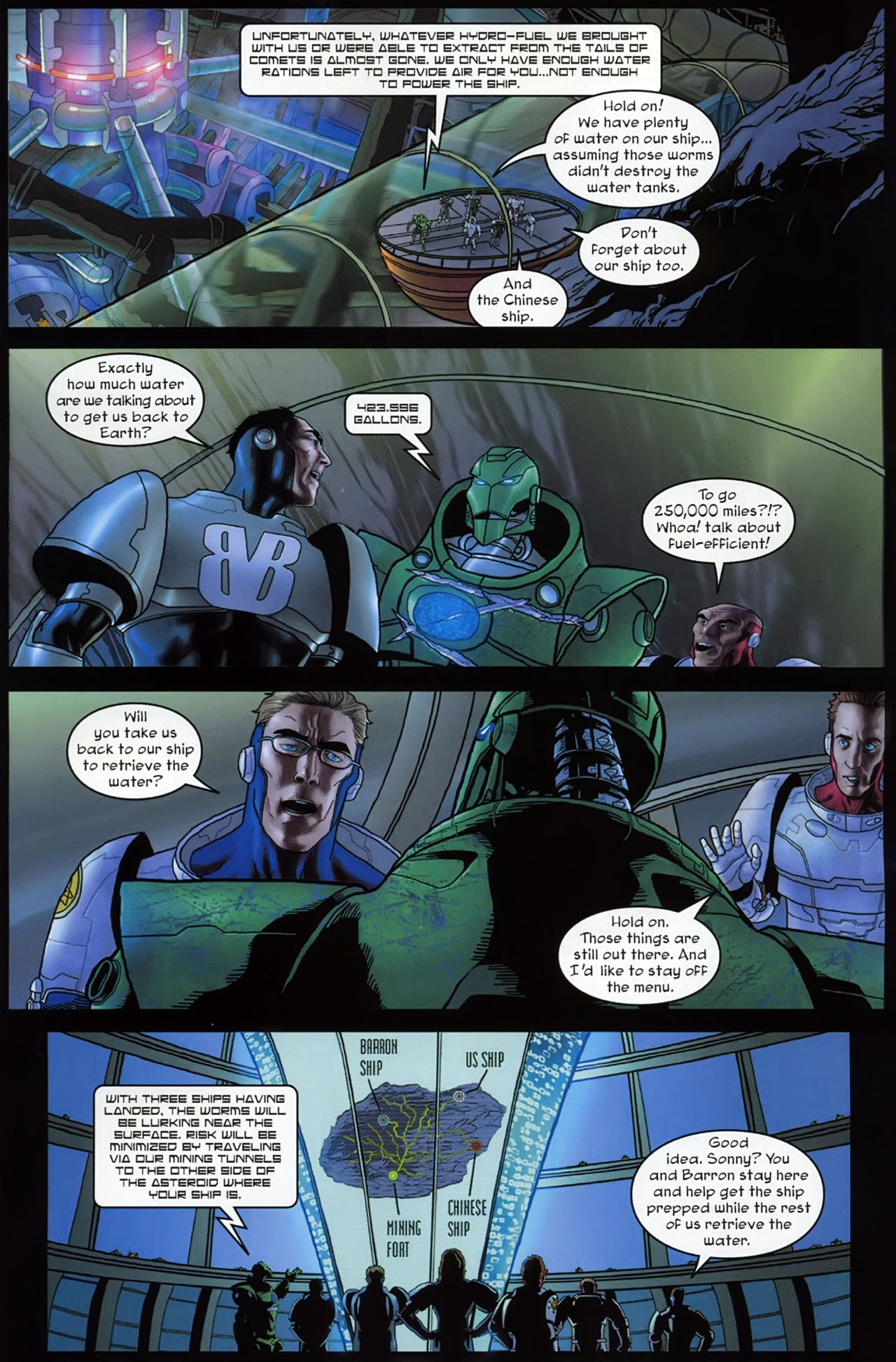 Read online Zero-G comic -  Issue #3 - 11