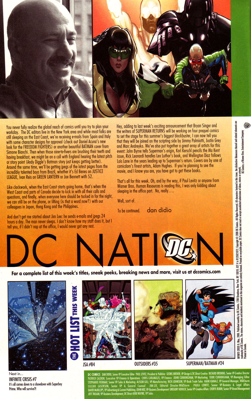 Read online Infinite Crisis (2005) comic -  Issue #6 - 34