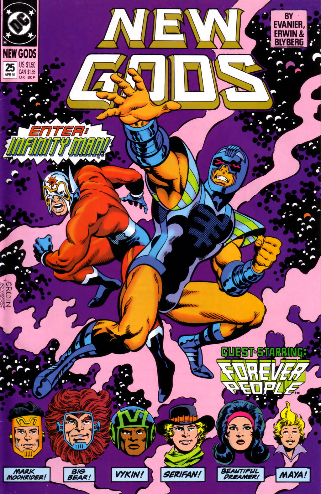 Read online The New Gods (1989) comic -  Issue #25 - 1