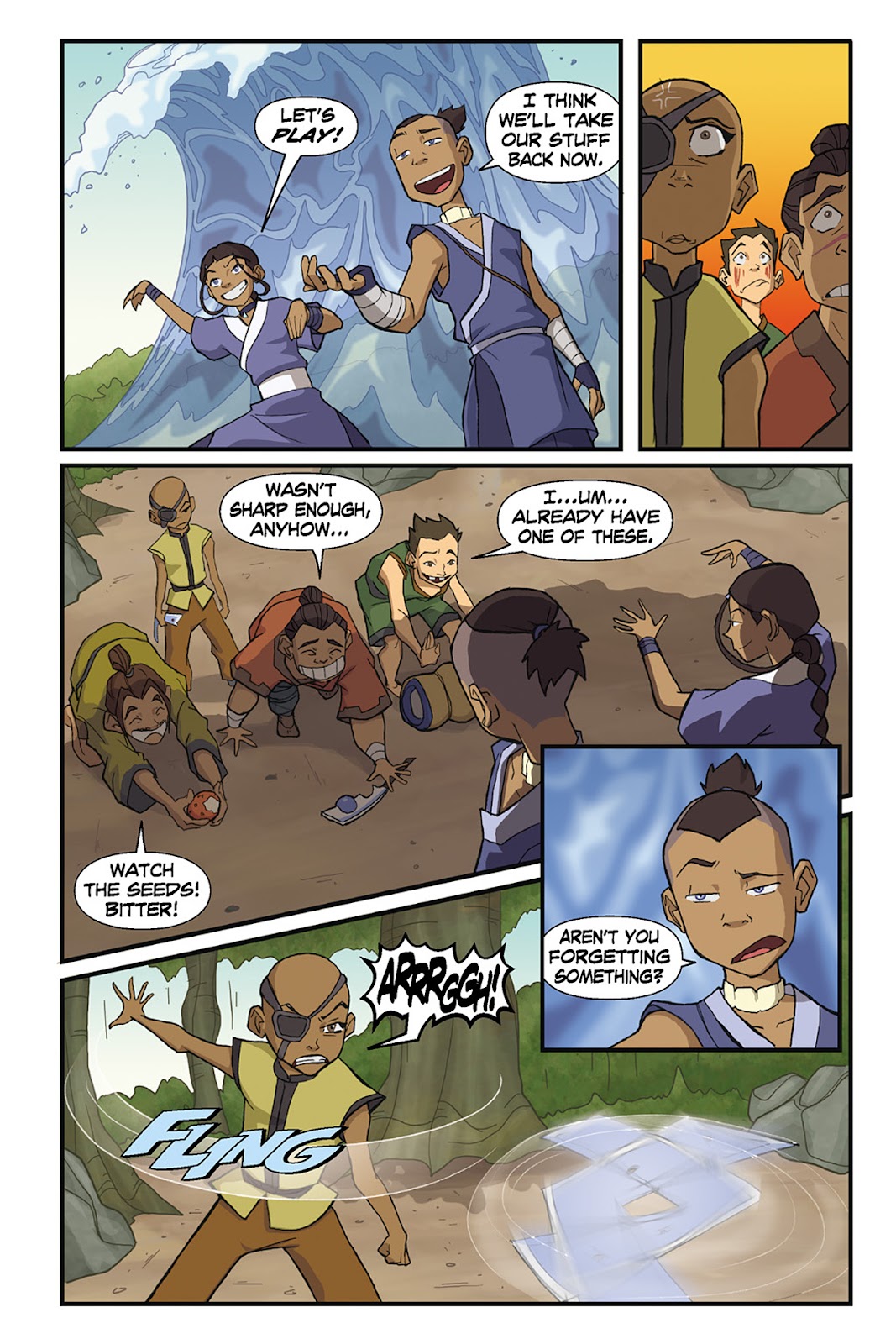 Nickelodeon Avatar: The Last Airbender - The Lost Adventures issue Full - Page 70