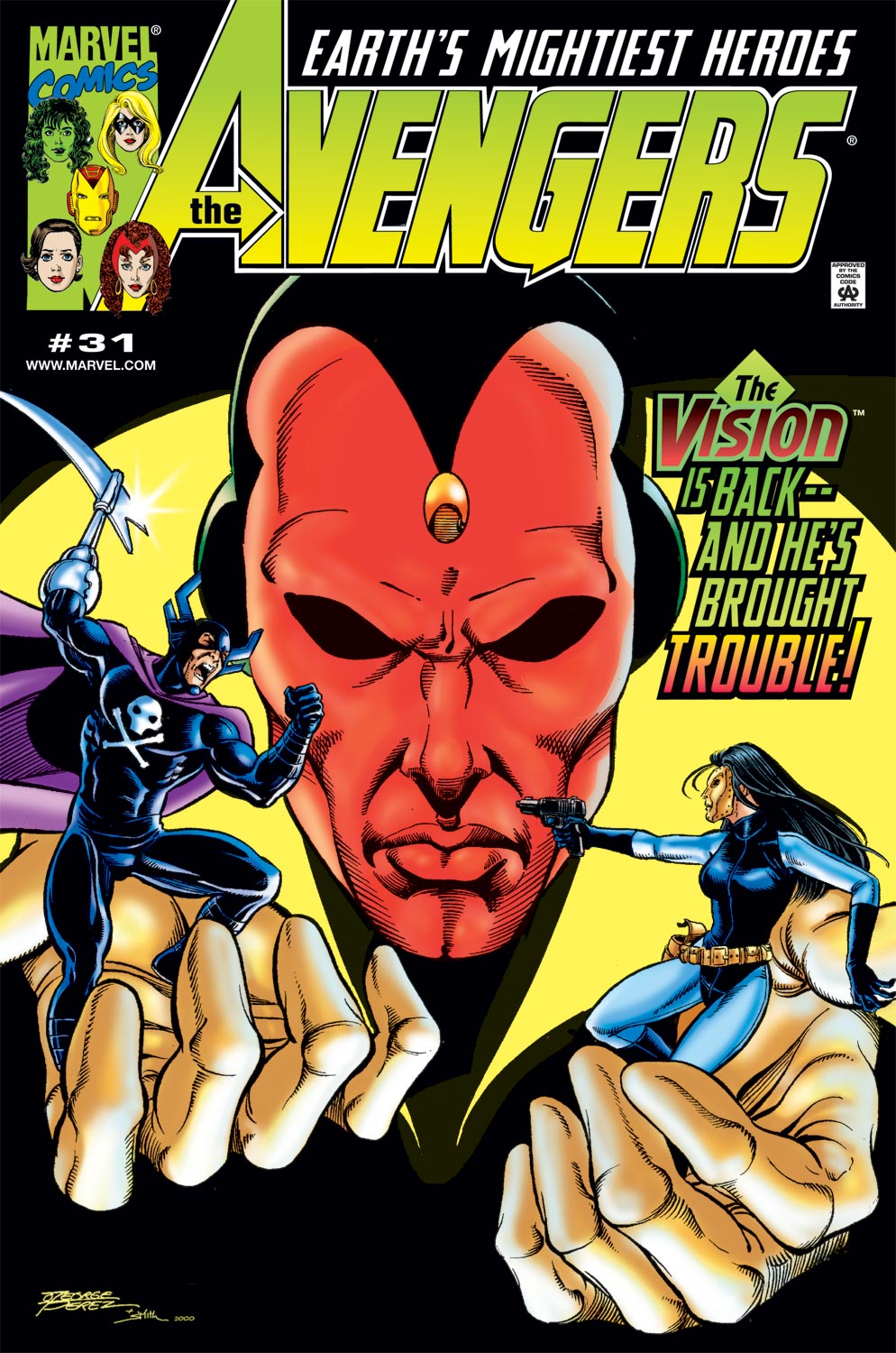 Read online Avengers (1998) comic -  Issue #31 - 1