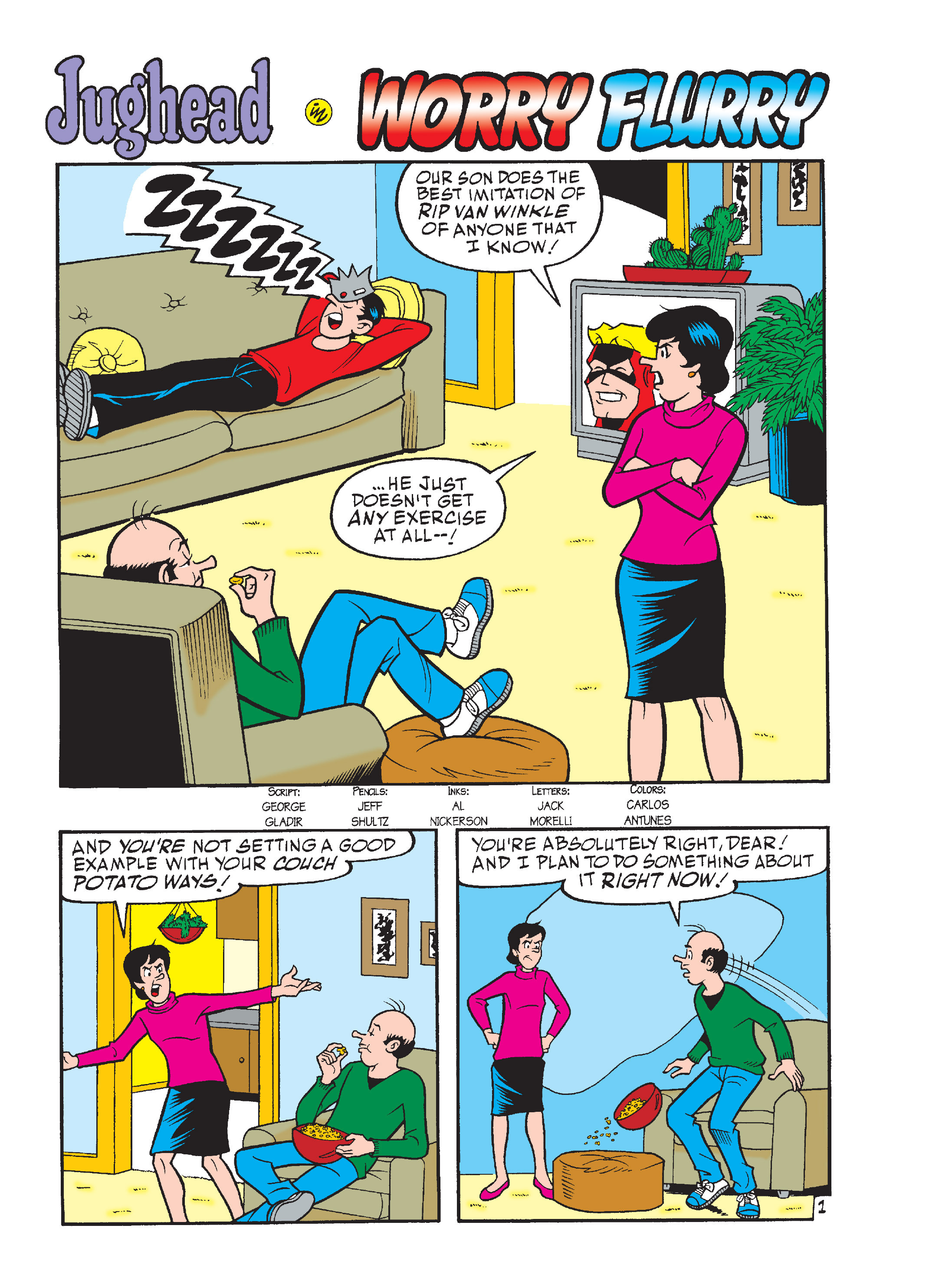 Read online Jughead and Archie Double Digest comic -  Issue #18 - 23