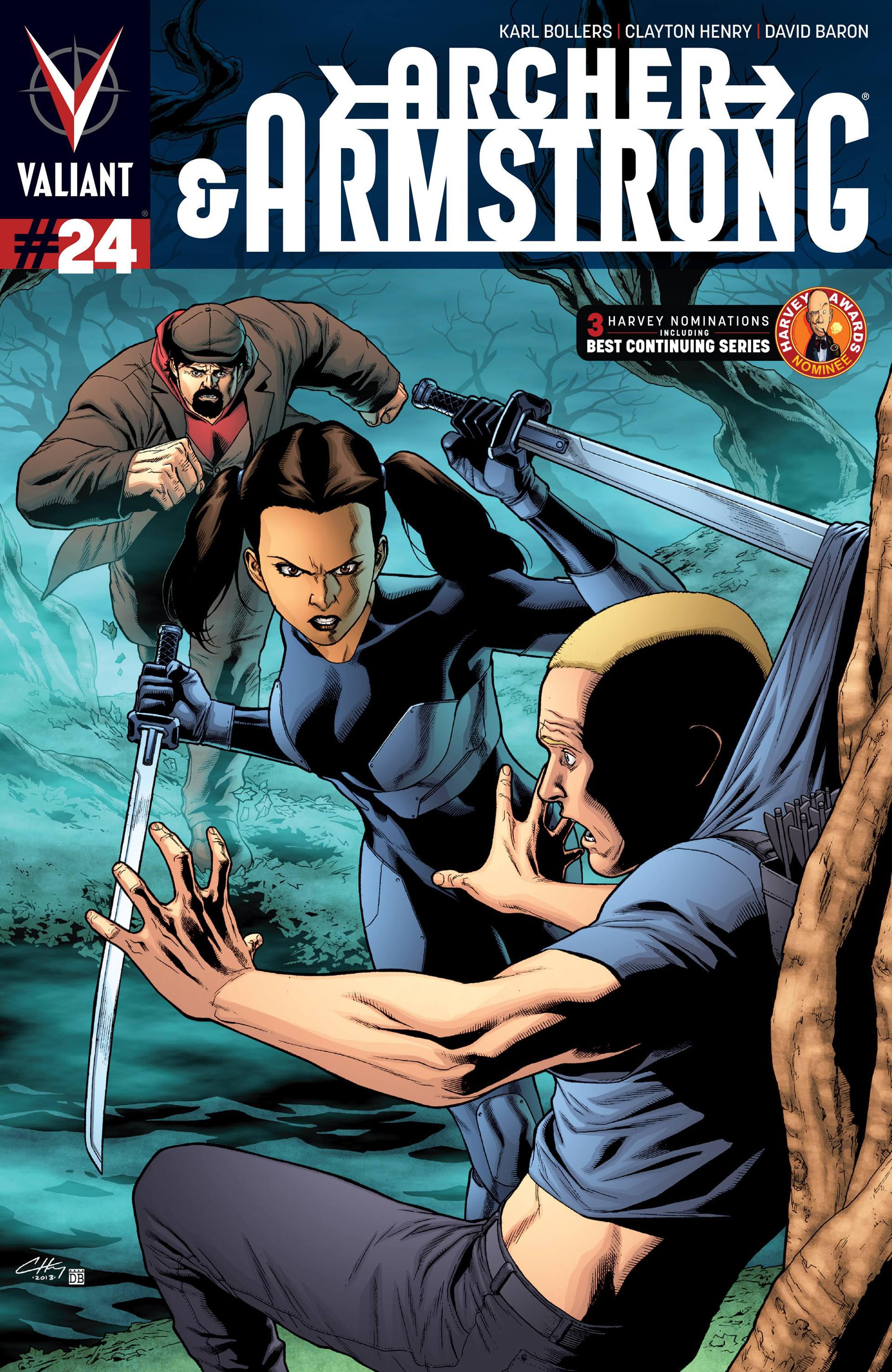 Read online Archer and Armstrong comic -  Issue #24 - 1