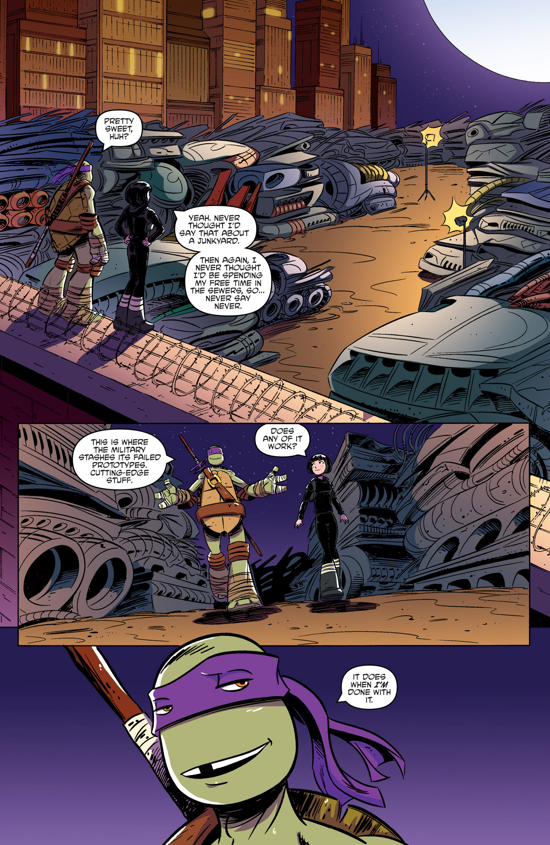 Read online Teenage Mutant Ninja Turtles New Animated Adventures comic -  Issue #1 - 8
