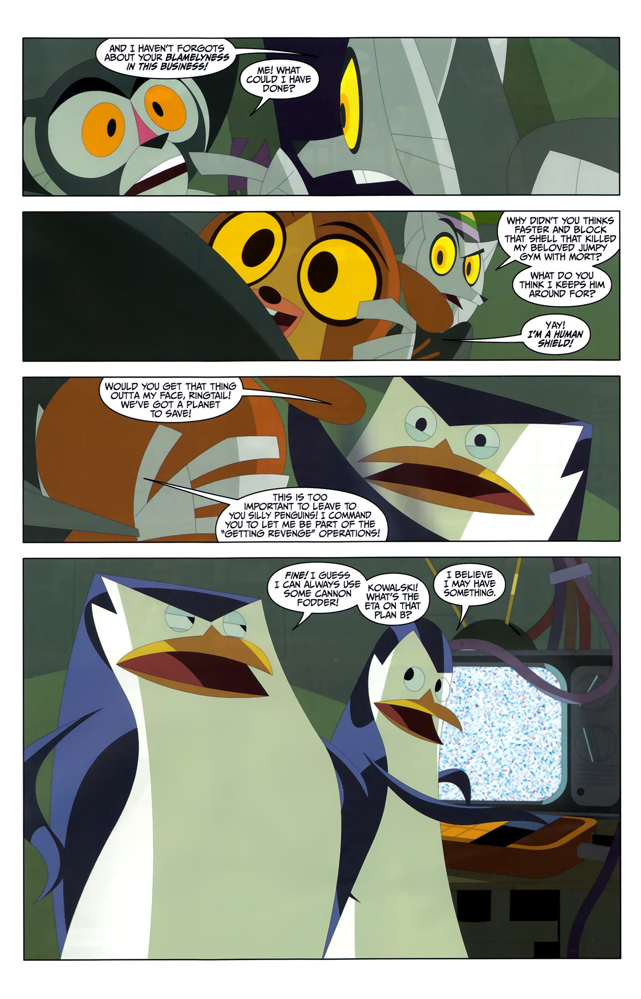 Read online Penguins of Madagascar comic -  Issue #2 - 28