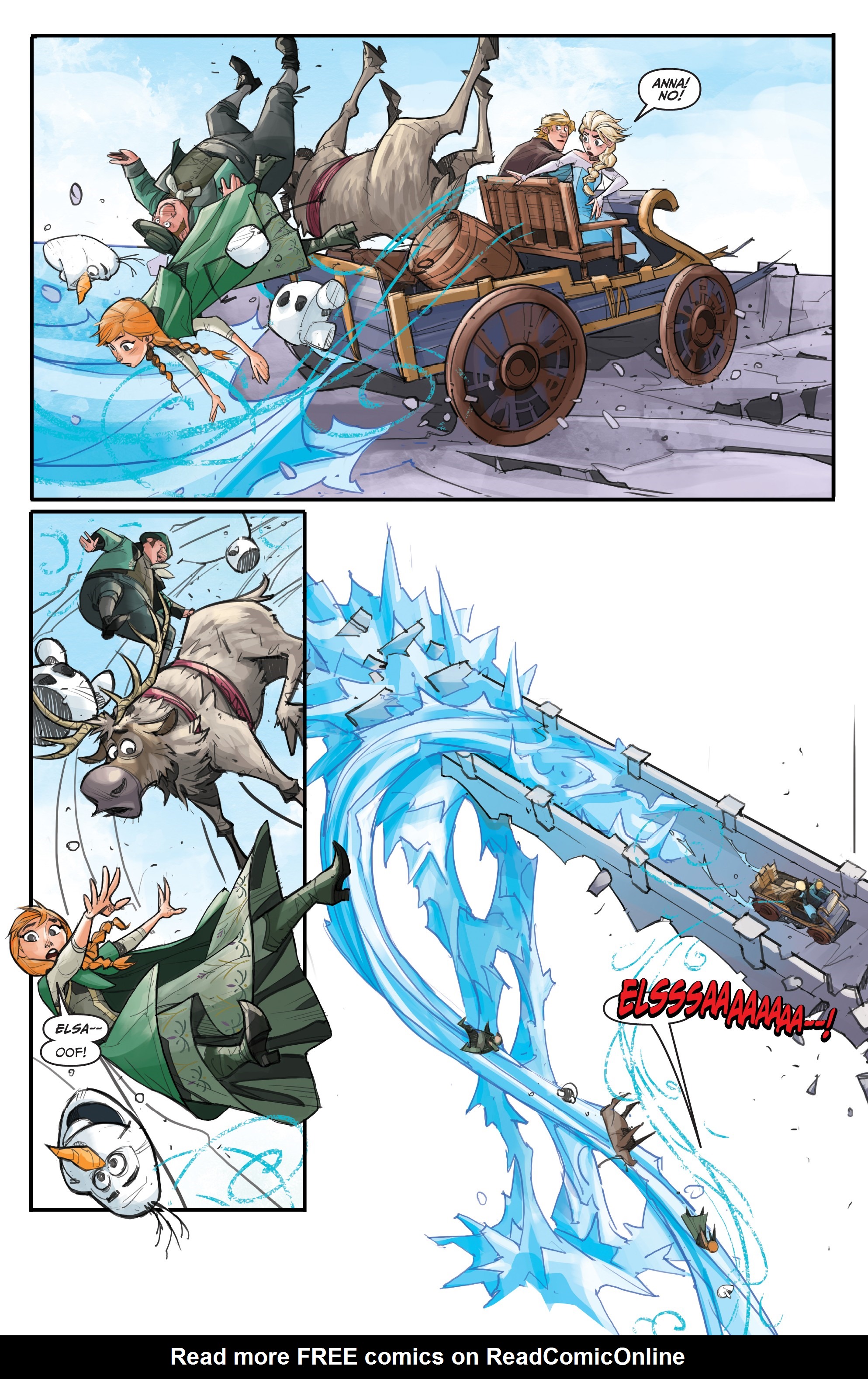 Read online Disney Frozen: Reunion Road comic -  Issue #1 - 17