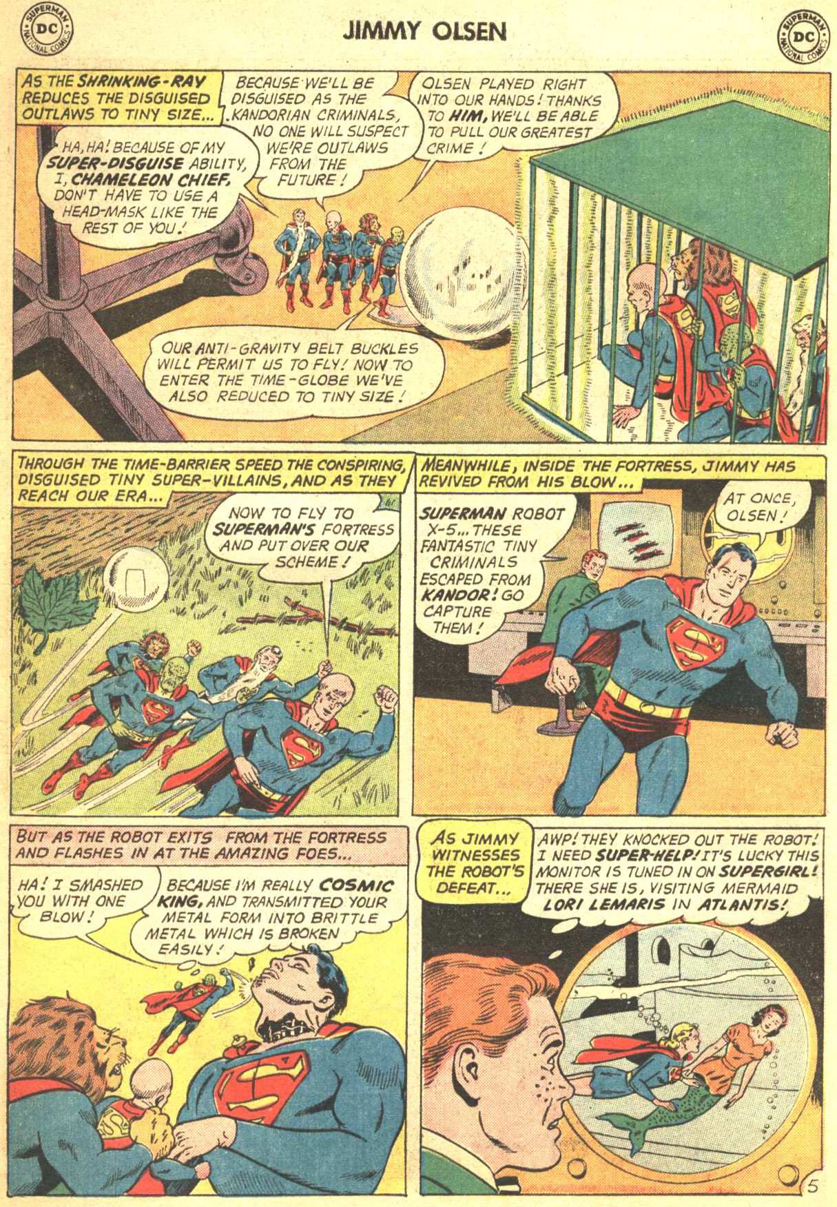 Read online Superman's Pal Jimmy Olsen comic -  Issue #63 - 7