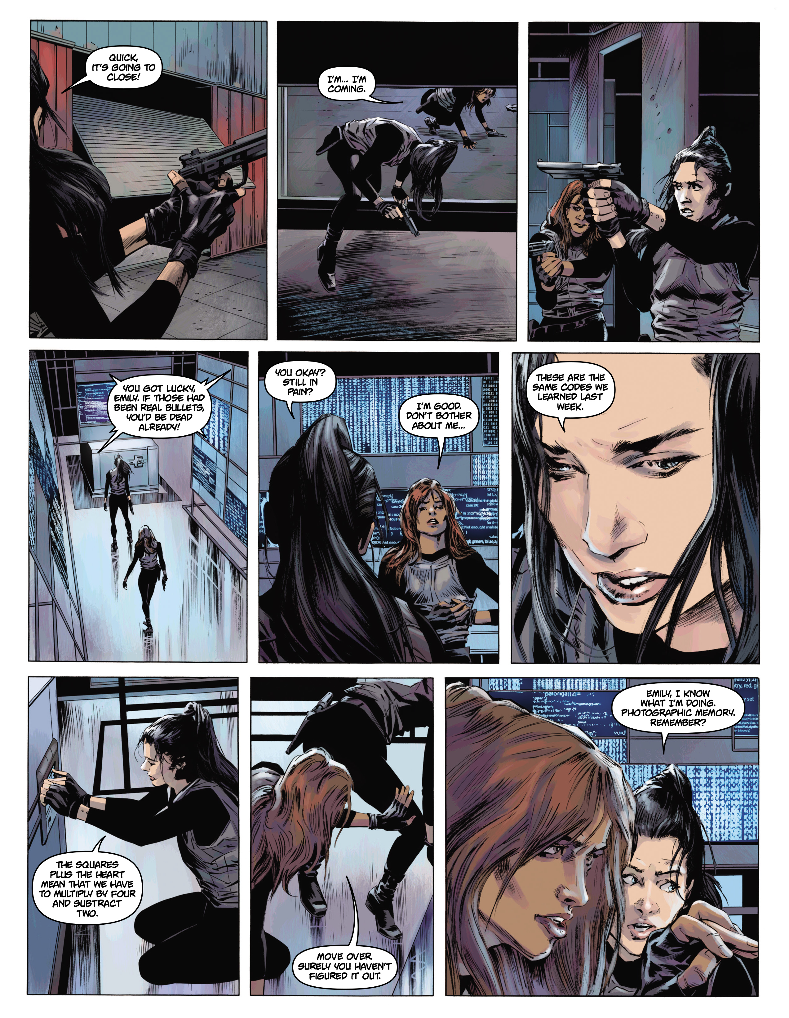 Read online Amber Blake: Operation Dragonfly comic -  Issue # Full - 12