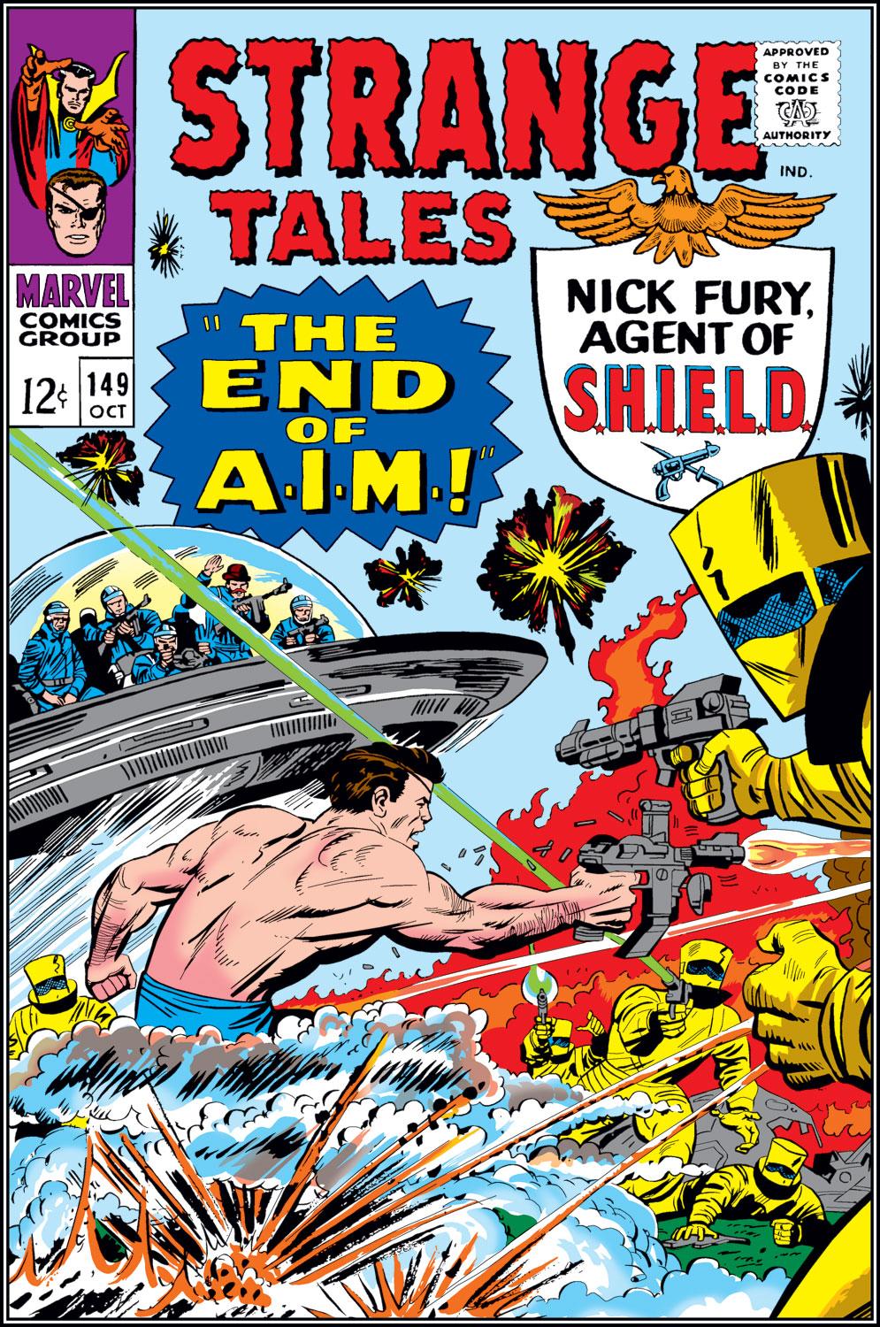 Read online Strange Tales (1951) comic -  Issue #149 - 1