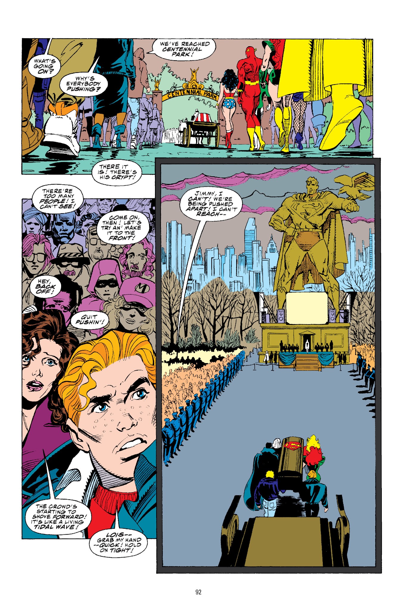 Read online Superman: Funeral For A Friend comic -  Issue # TPB - 85