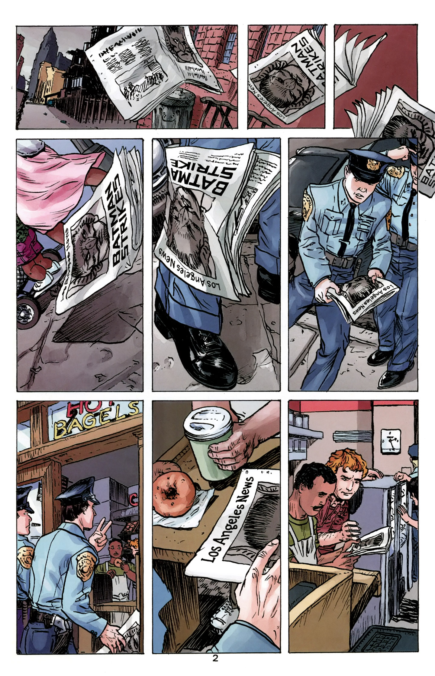 Read online Just Imagine Stan Lee With Joe Kubert Creating Batman comic -  Issue # Full - 48