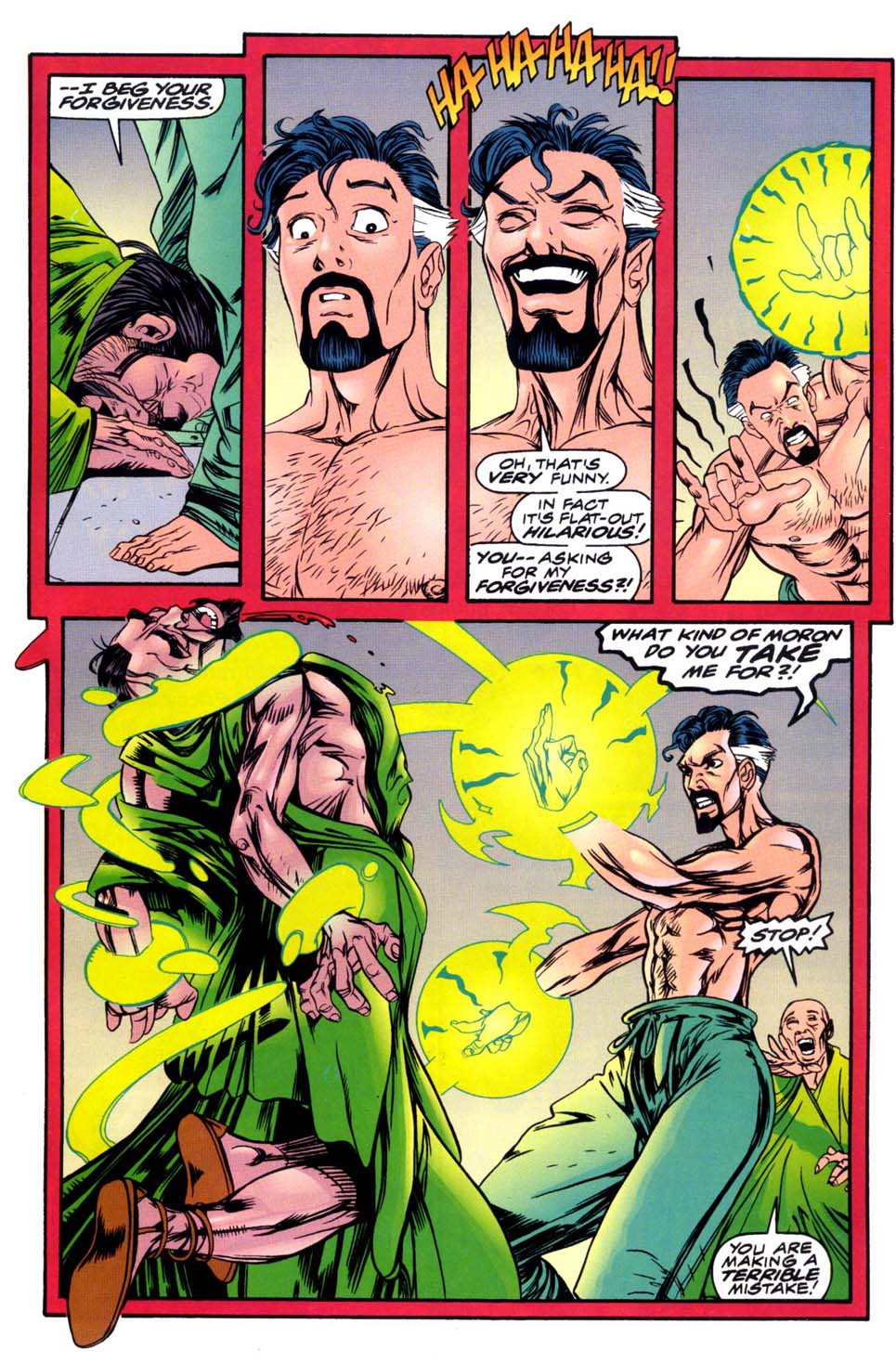 Read online Doctor Strange: Sorcerer Supreme comic -  Issue #85 - 9
