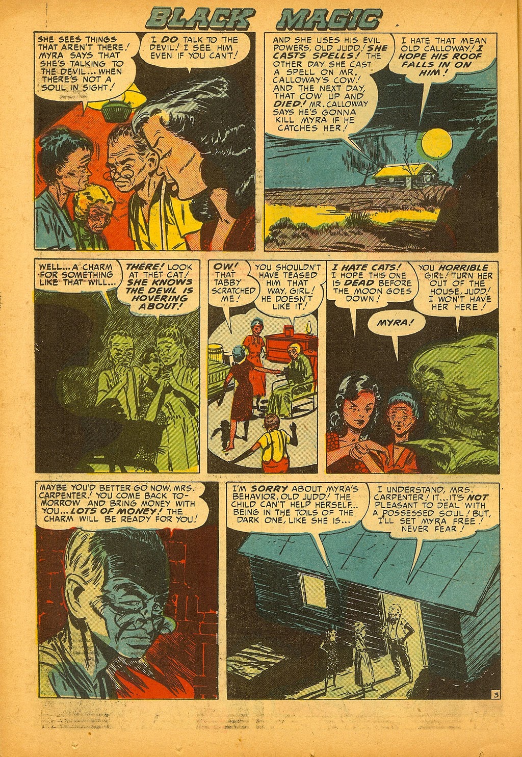 Read online Black Magic (1950) comic -  Issue #14 - 20