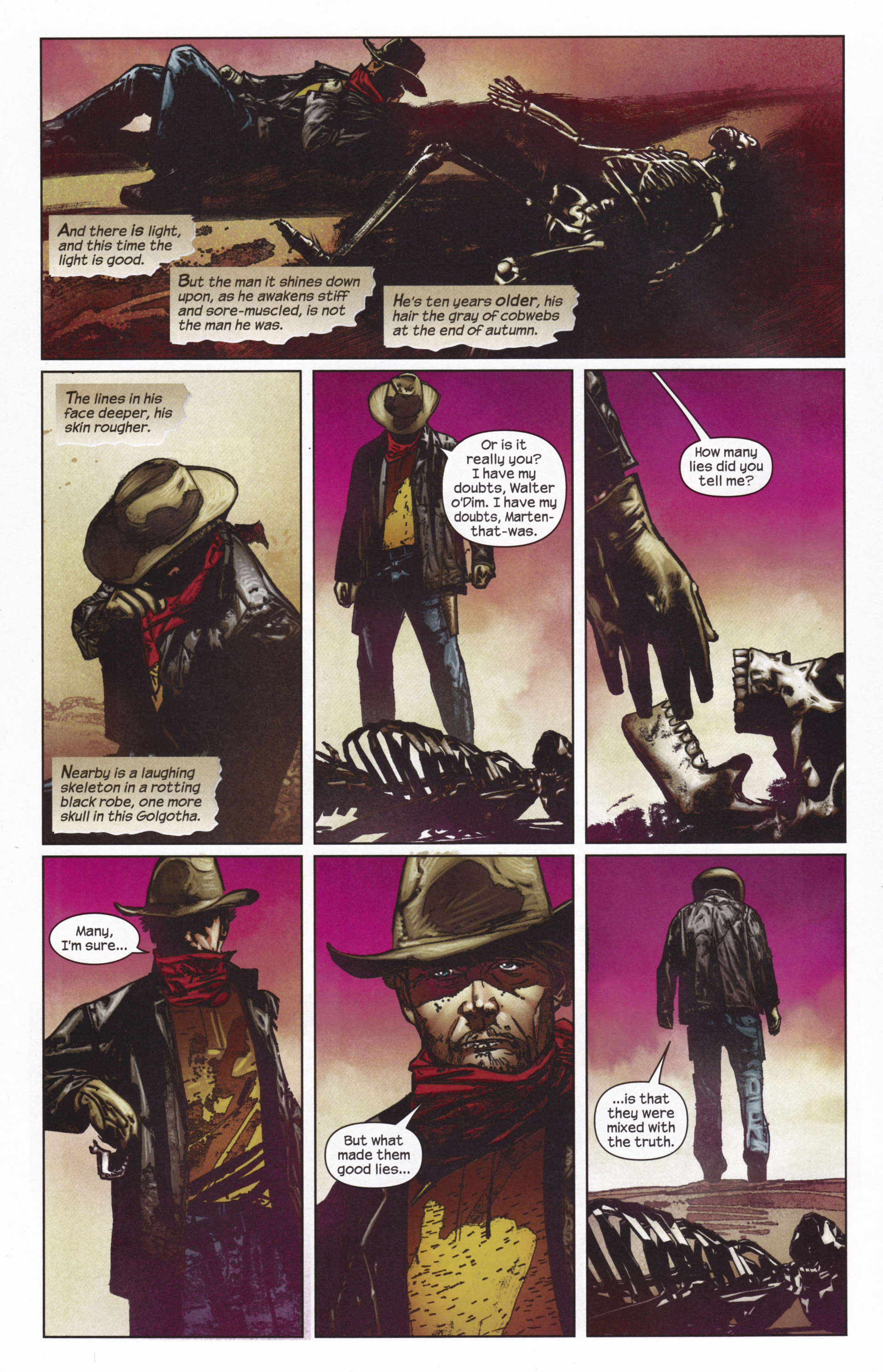 Read online Dark Tower: The Gunslinger - The Man in Black comic -  Issue #5 - 23