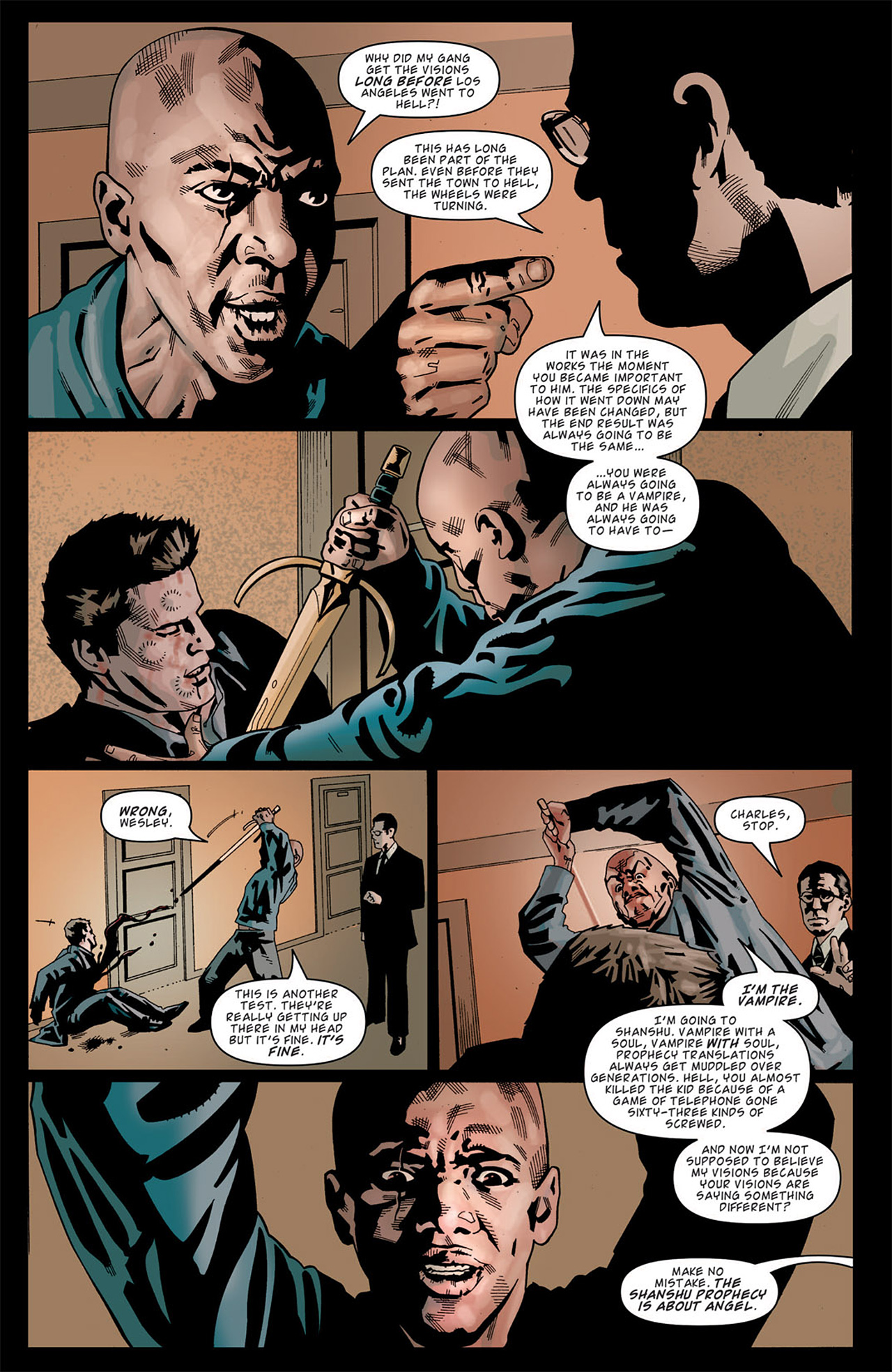 Read online Angel: After The Fall comic -  Issue #12 - 21