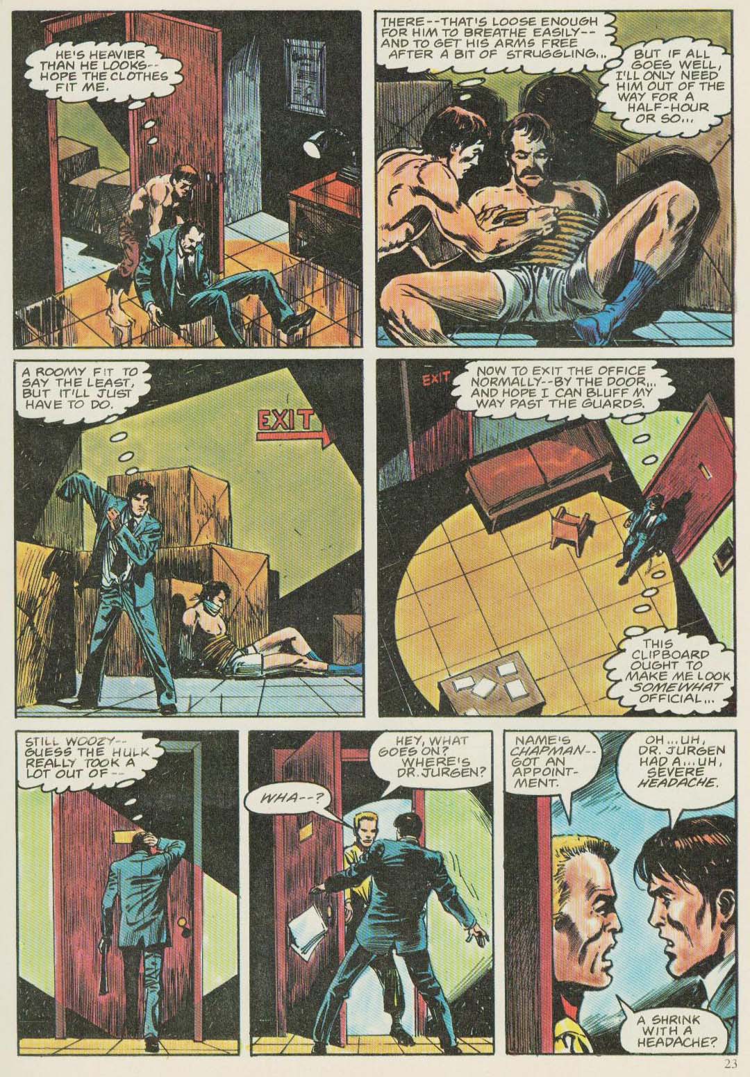 Read online Hulk (1978) comic -  Issue #15 - 23