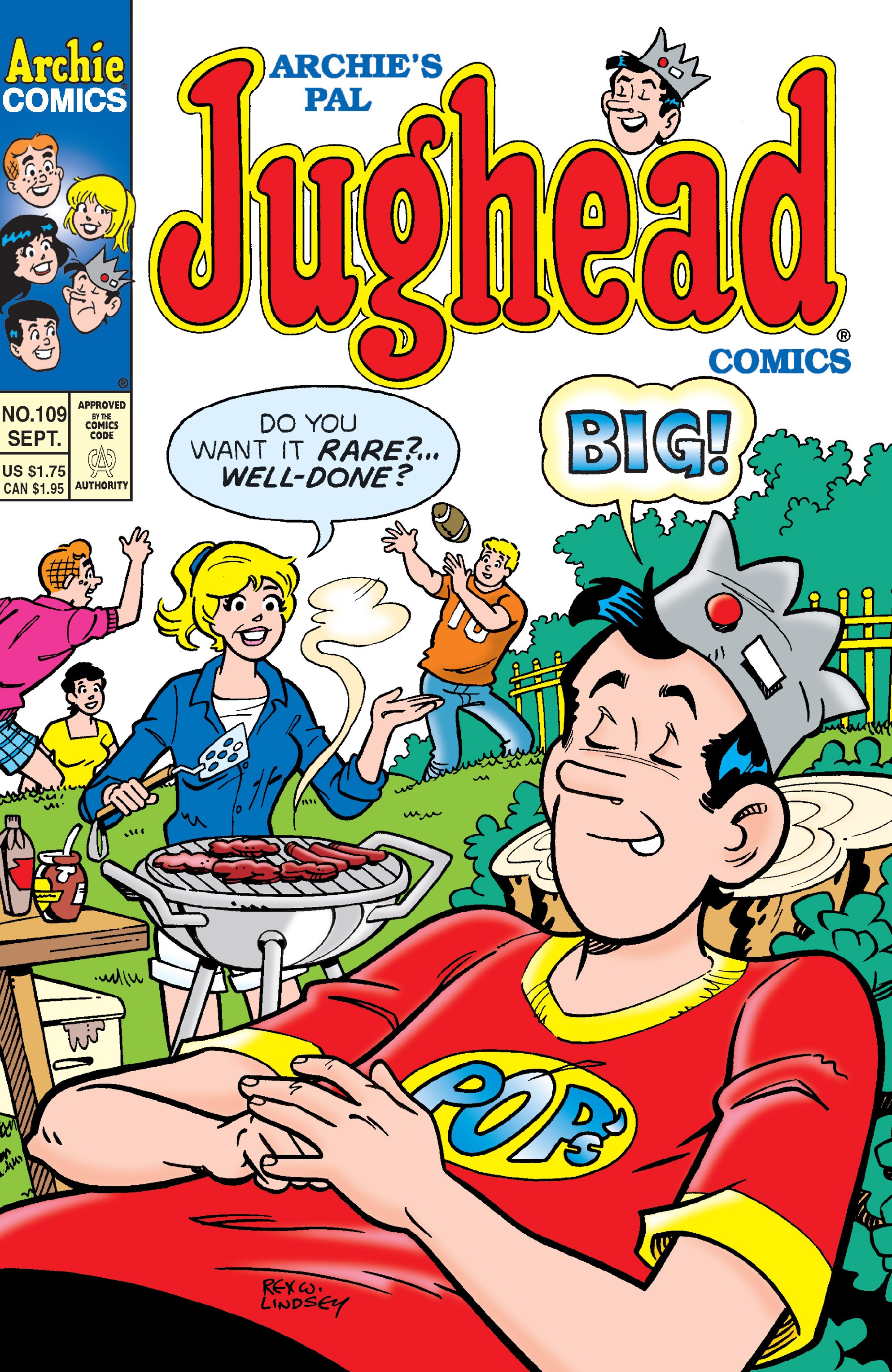 Read online Archie's Pal Jughead comic -  Issue #109 - 1