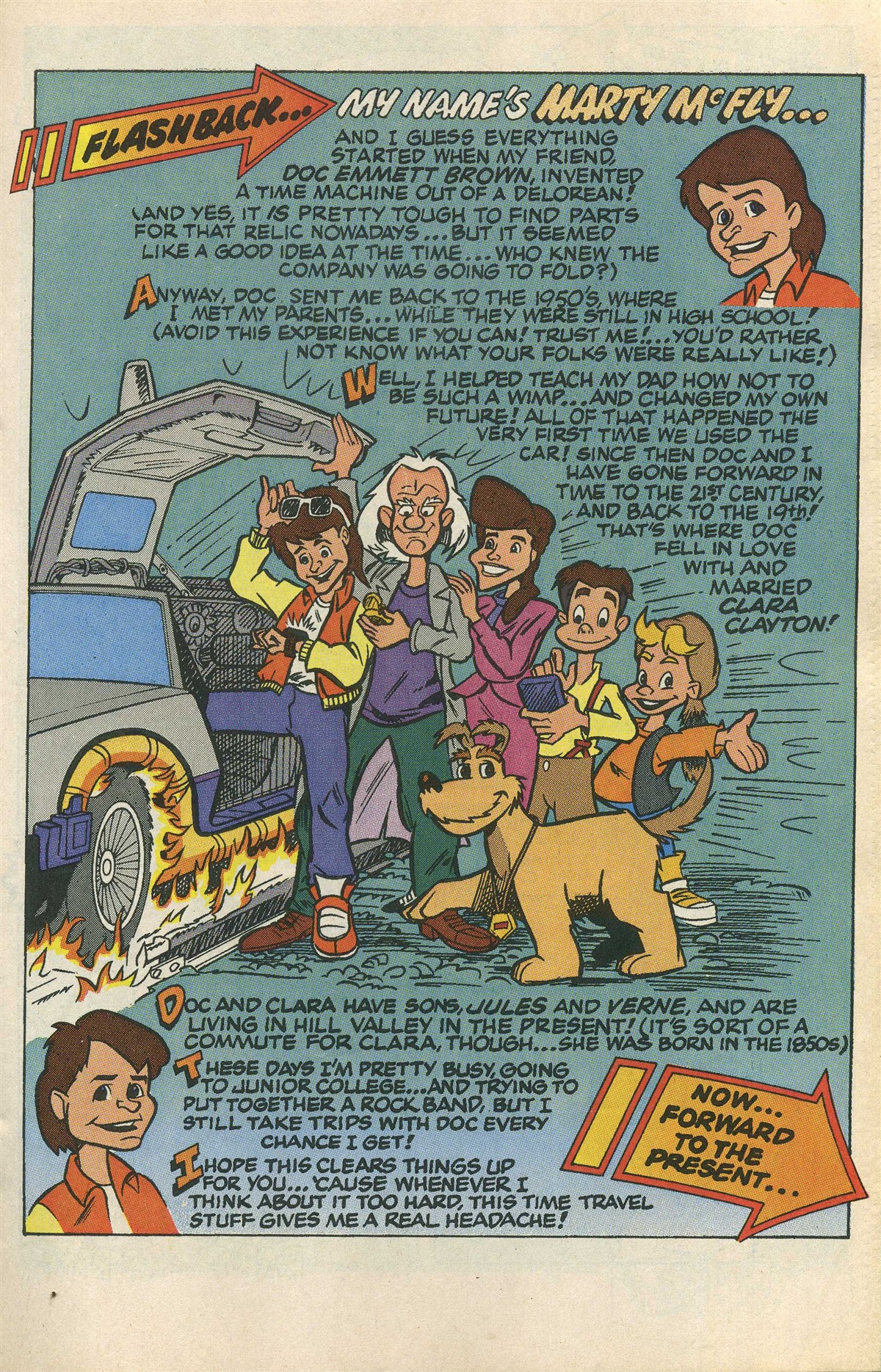 Read online Back to the Future (1991) comic -  Issue #1 - 3