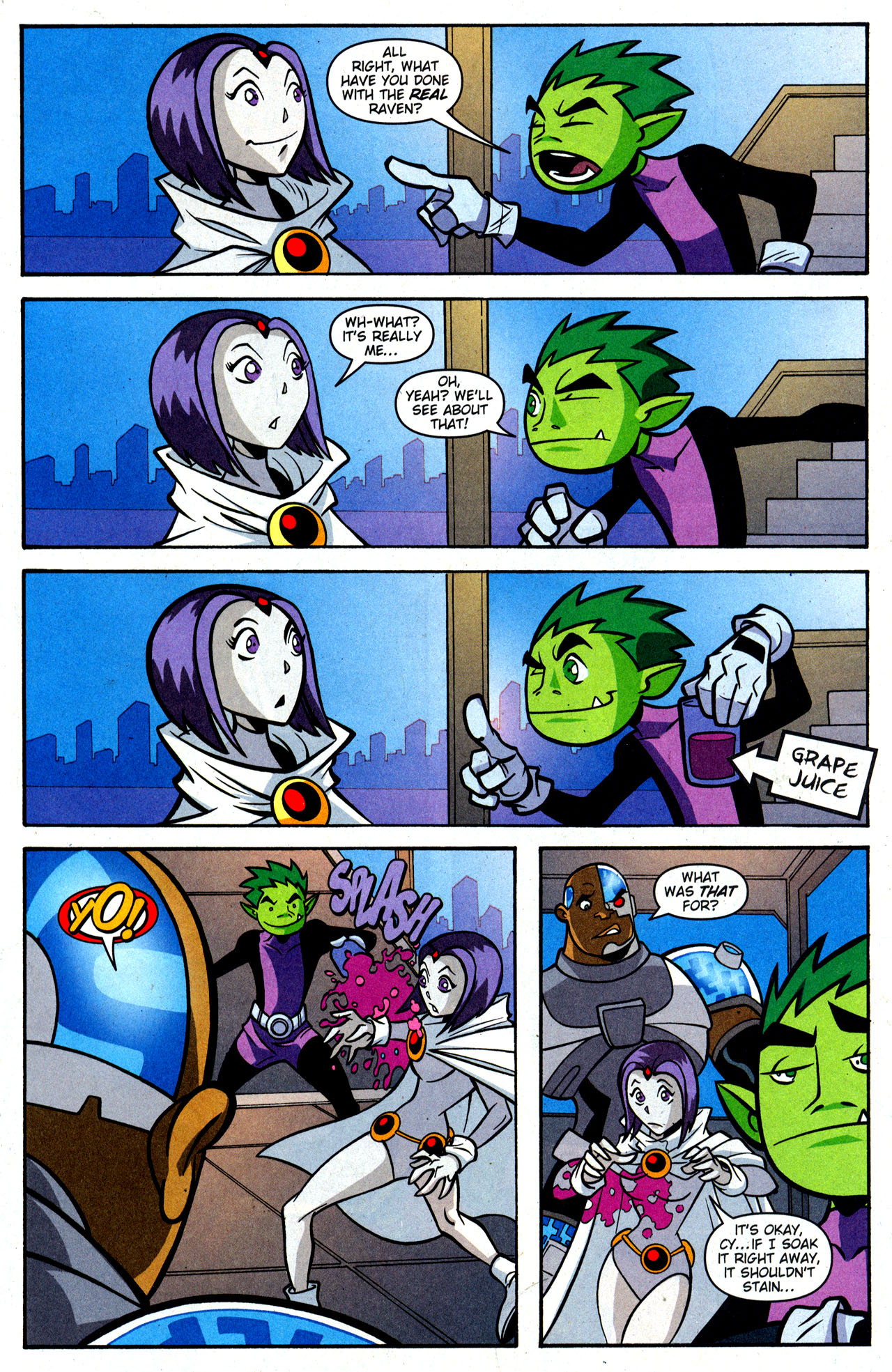 Read online Teen Titans Go! (2003) comic -  Issue #44 - 6