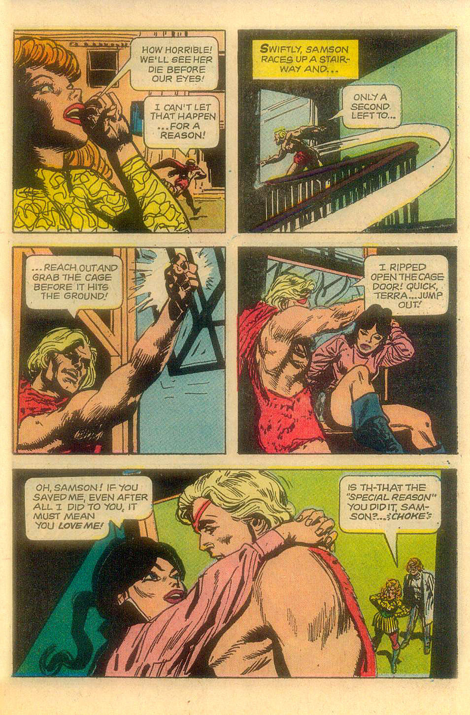 Read online Mighty Samson (1964) comic -  Issue #17 - 28