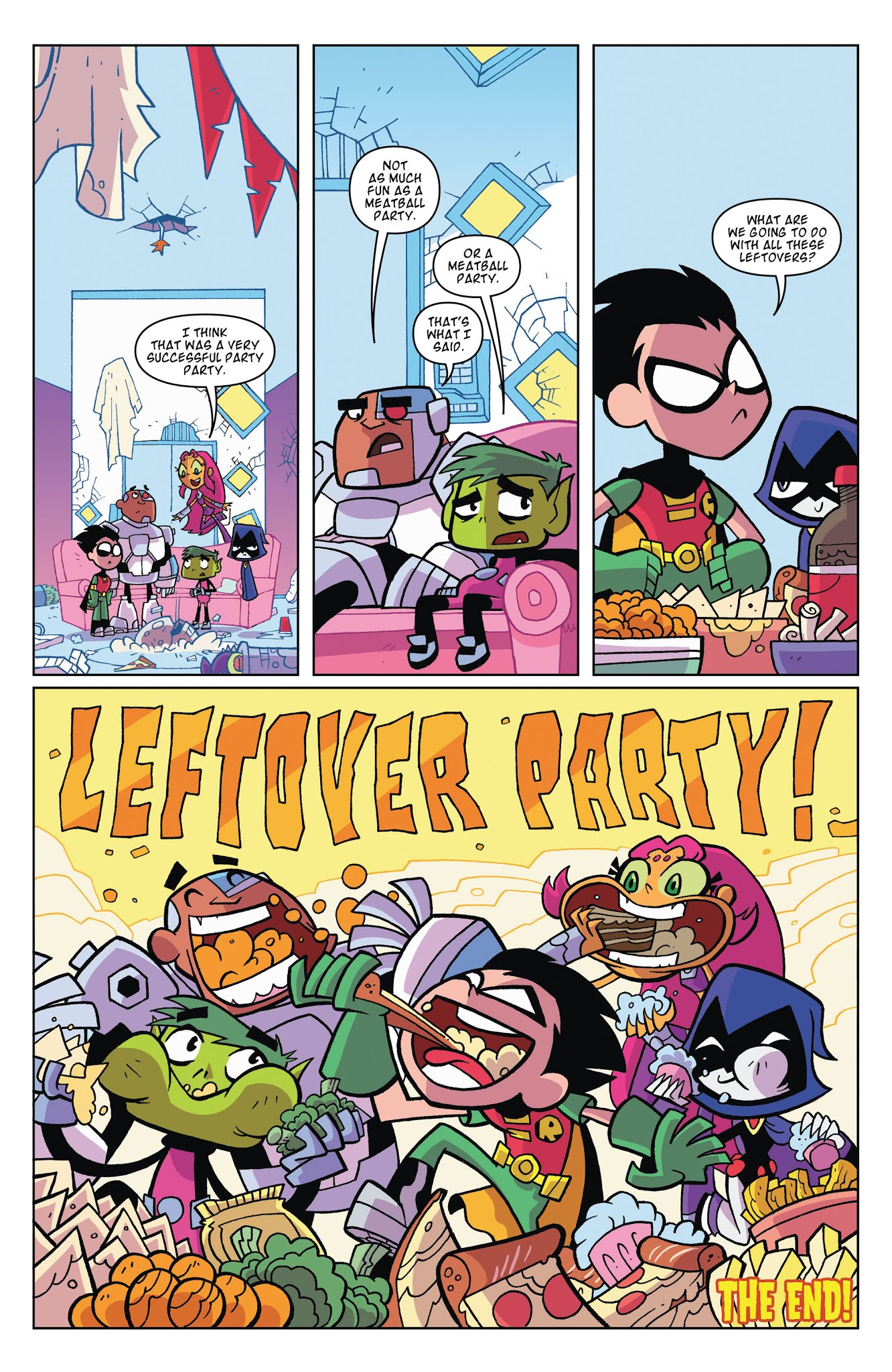 Read online Teen Titans: A Celebration of 50 Years comic -  Issue # TPB (Part 4) - 93