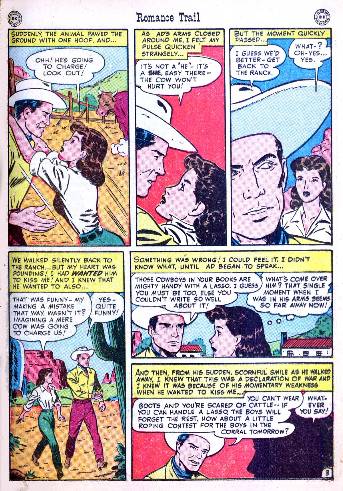 Read online Romance Trail comic -  Issue #2 - 19