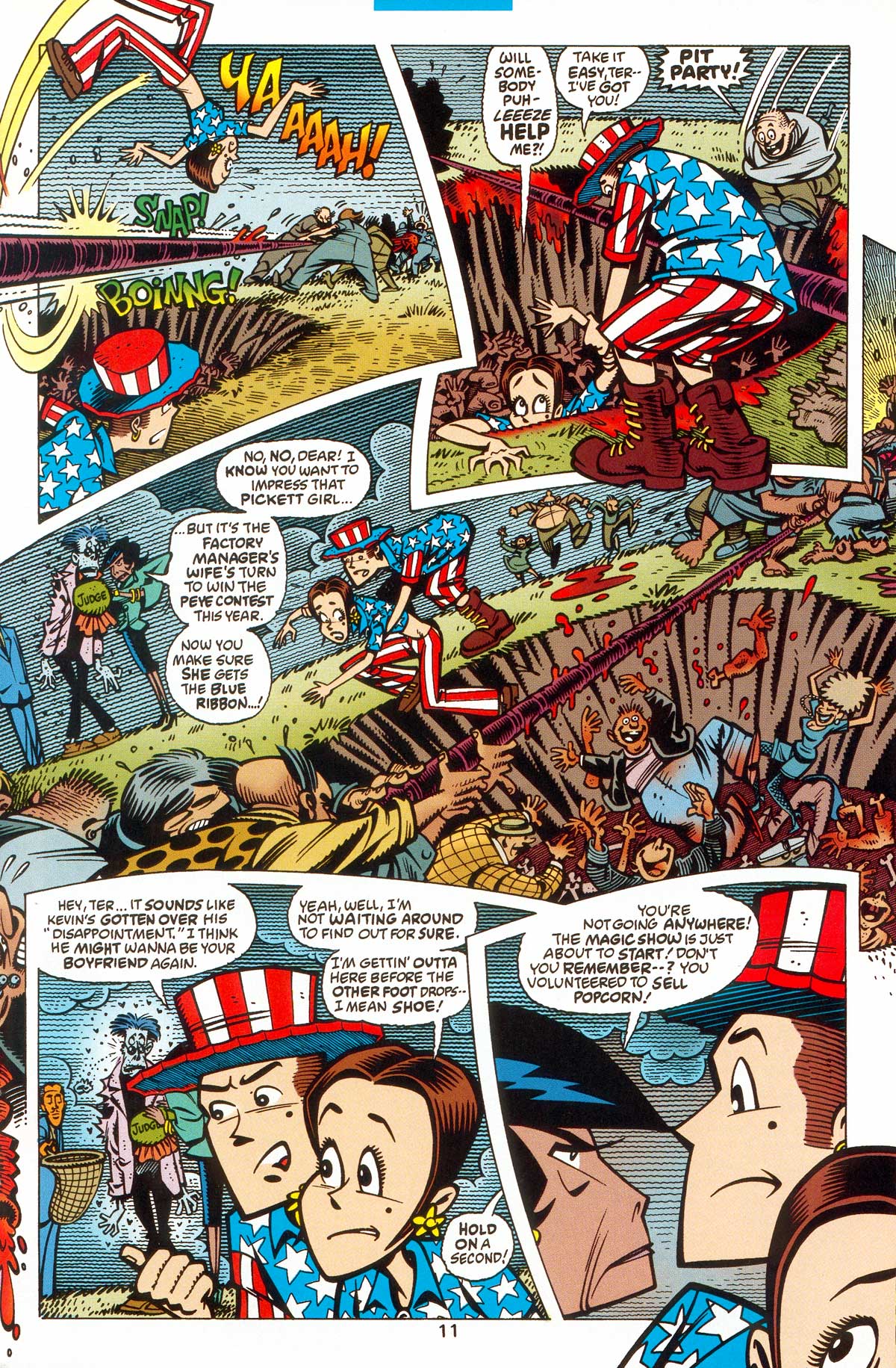 Read online Gross Point comic -  Issue #2 - 12