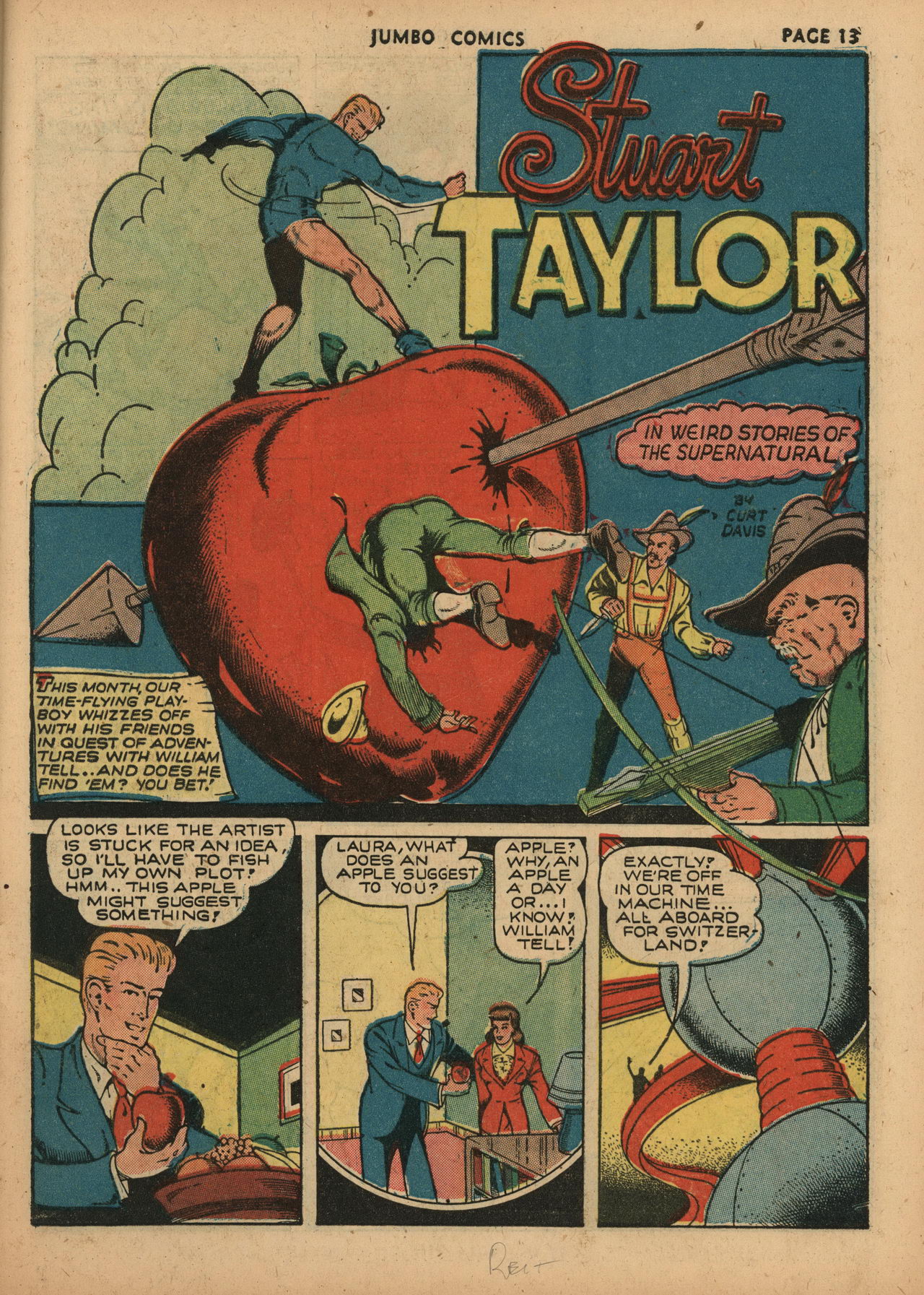 Read online Jumbo Comics comic -  Issue #37 - 15