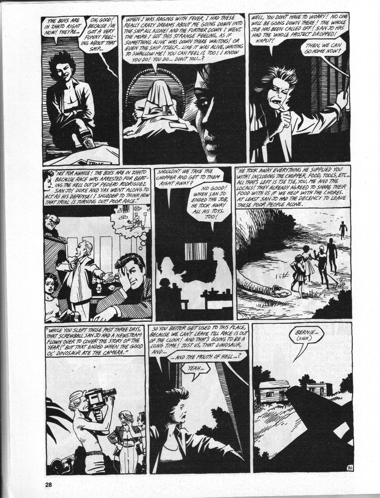 Read online Love and Rockets (1982) comic -  Issue #2 - 28