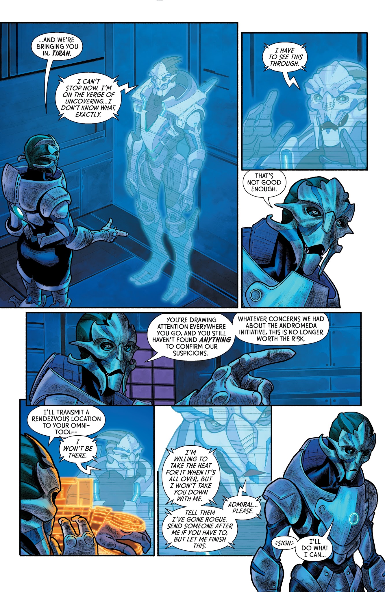 Read online Mass Effect: Discovery comic -  Issue #3 - 6
