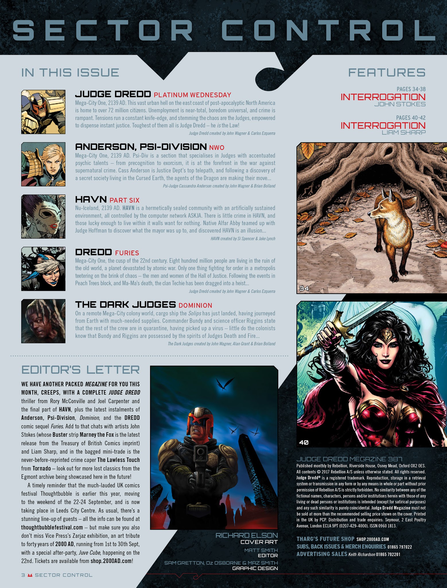 Read online Judge Dredd Megazine (Vol. 5) comic -  Issue #387 - 3