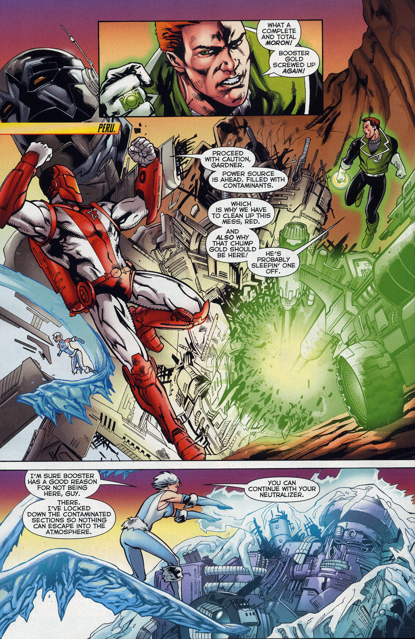 Read online Justice League International (2011) comic -  Issue #6 - 9