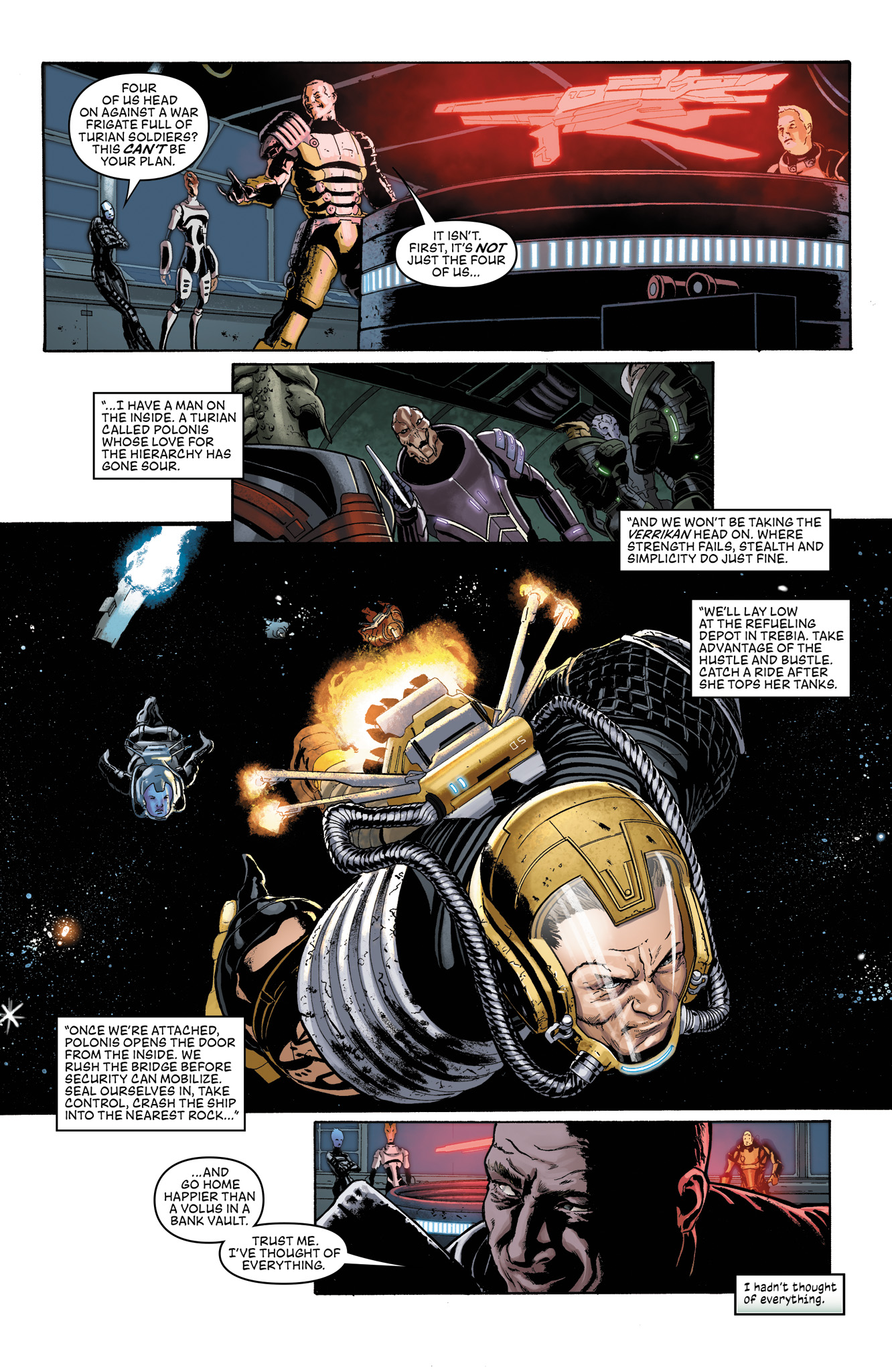 Read online Mass Effect: Foundation comic -  Issue #11 - 8