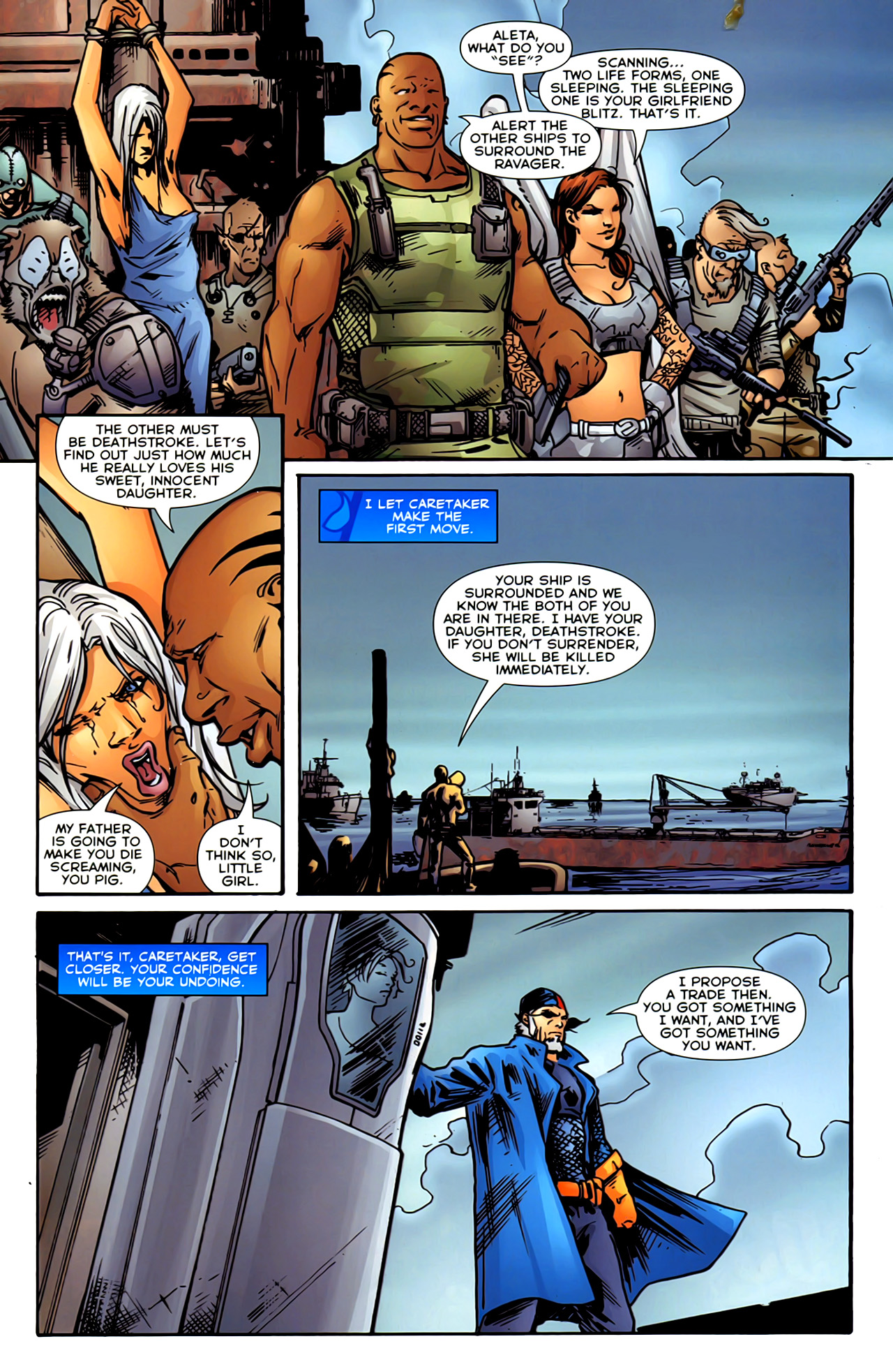 Read online Flashpoint: Deathstroke and the Curse of the Ravager comic -  Issue #3 - 23