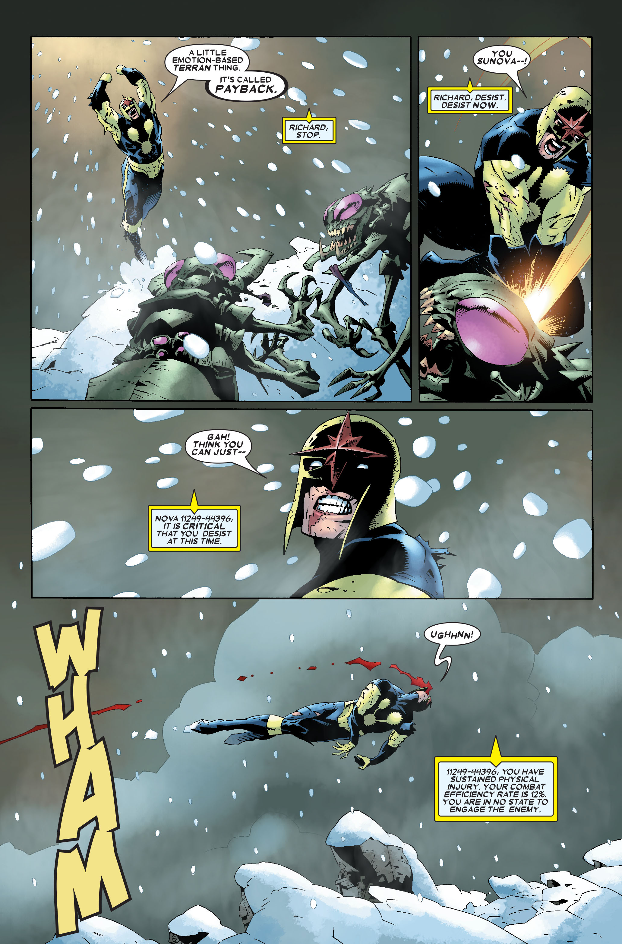 Read online Annihilation: Nova comic -  Issue #1 - 10