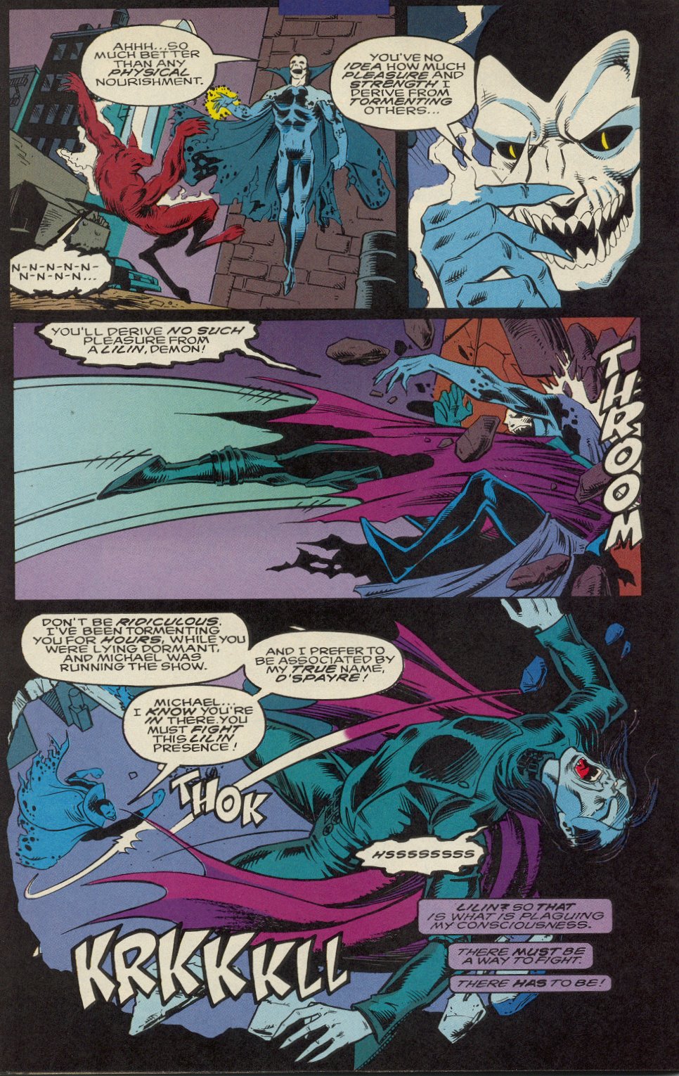 Read online Morbius: The Living Vampire (1992) comic -  Issue #14 - 18