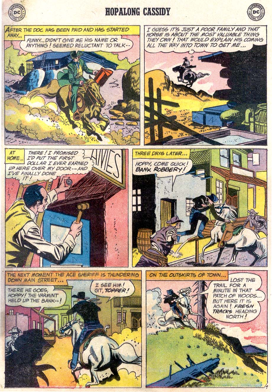 Read online Hopalong Cassidy comic -  Issue #135 - 19
