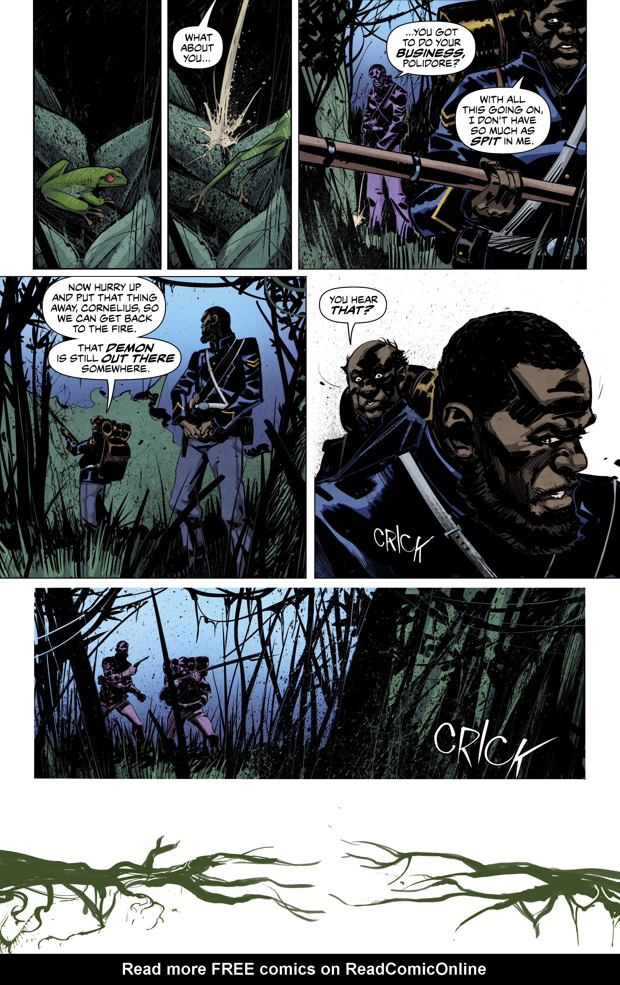 Read online Swamp God comic -  Issue #4 - 18