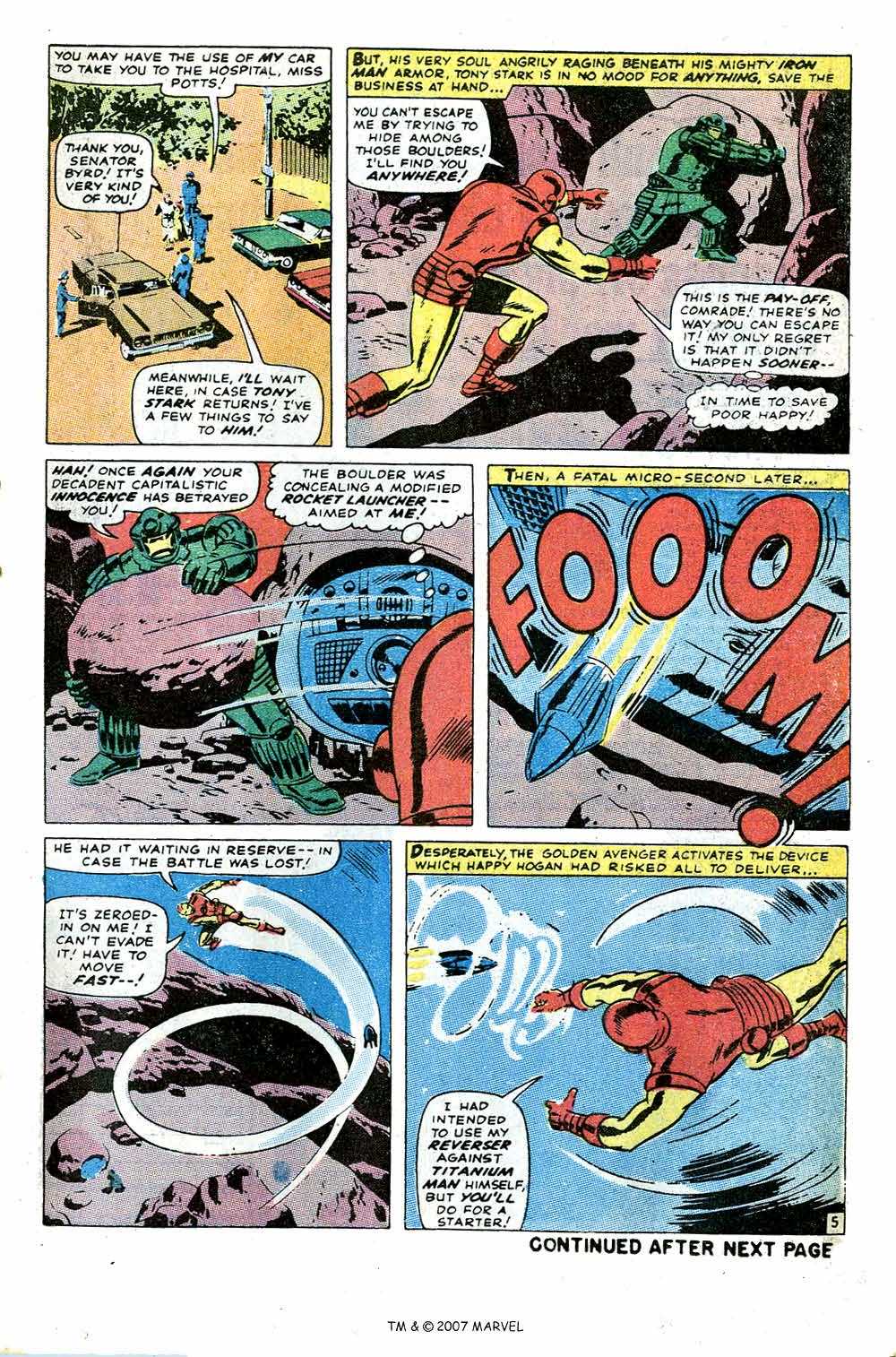Read online Iron Man (1968) comic -  Issue # Annual 1 - 7