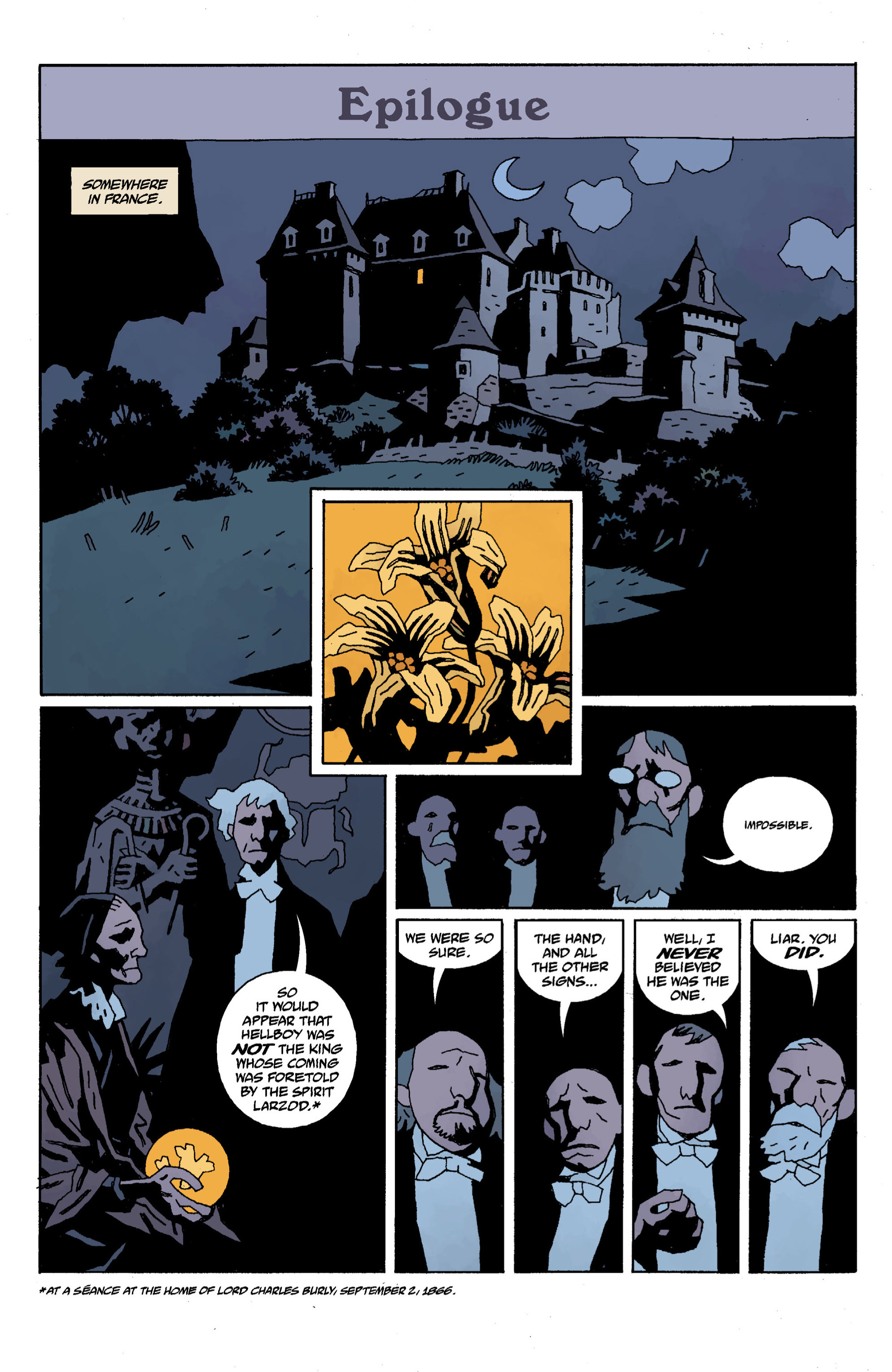 Read online Hellboy comic -  Issue #12 - 166