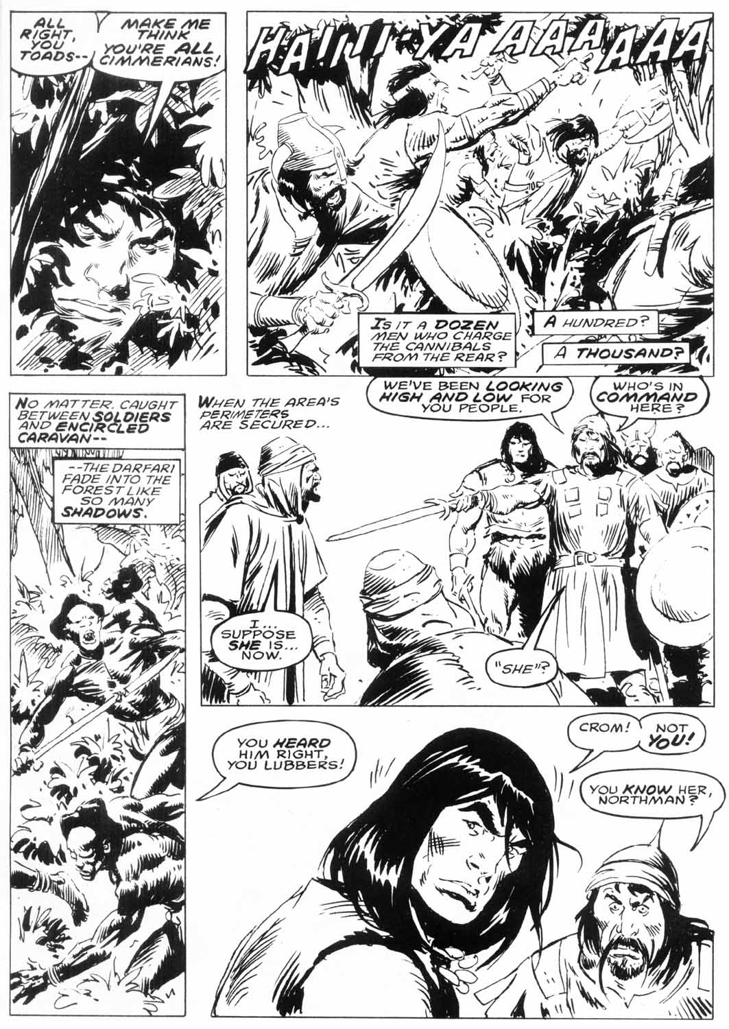 Read online The Savage Sword Of Conan comic -  Issue #225 - 8