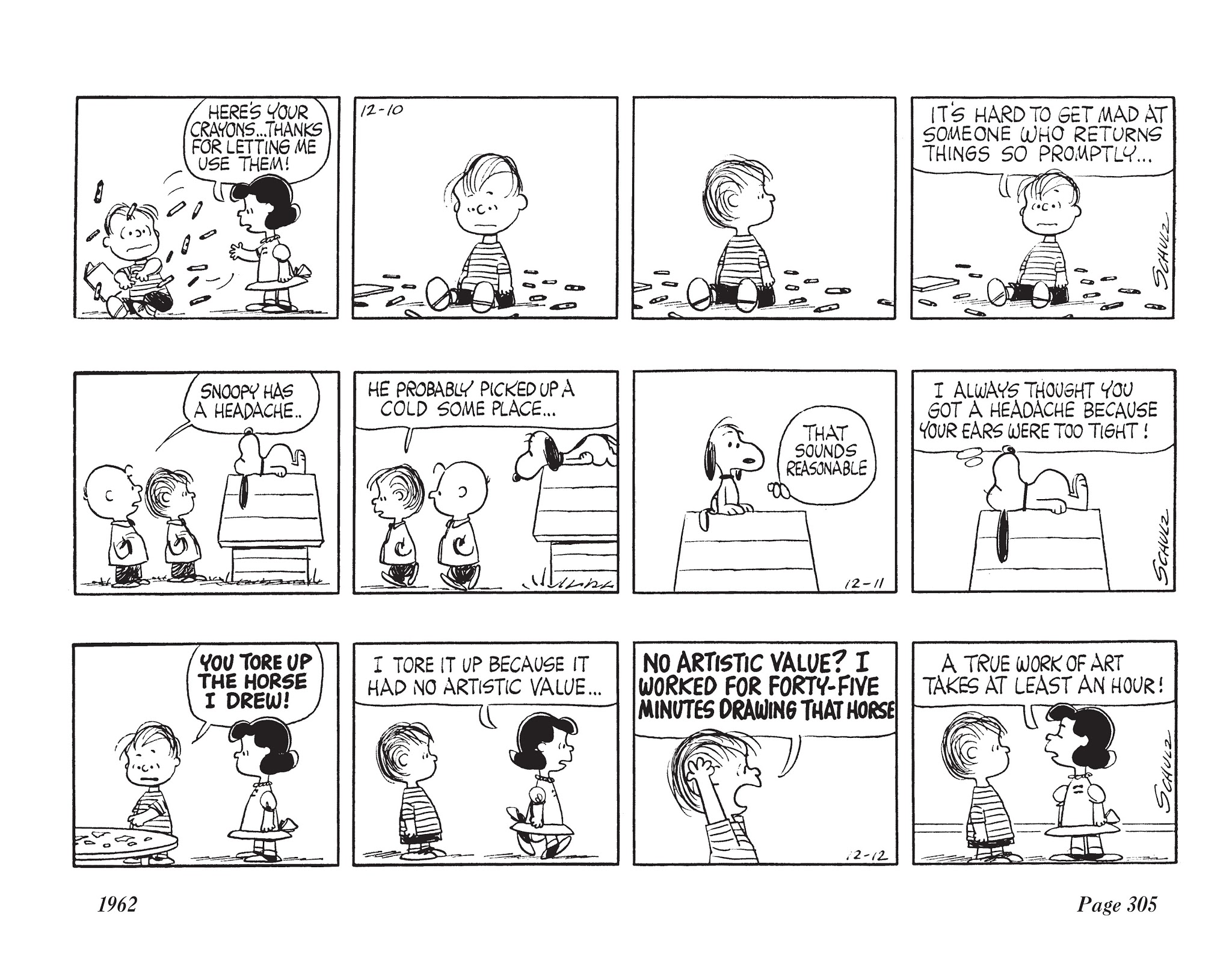 Read online The Complete Peanuts comic -  Issue # TPB 6 - 320