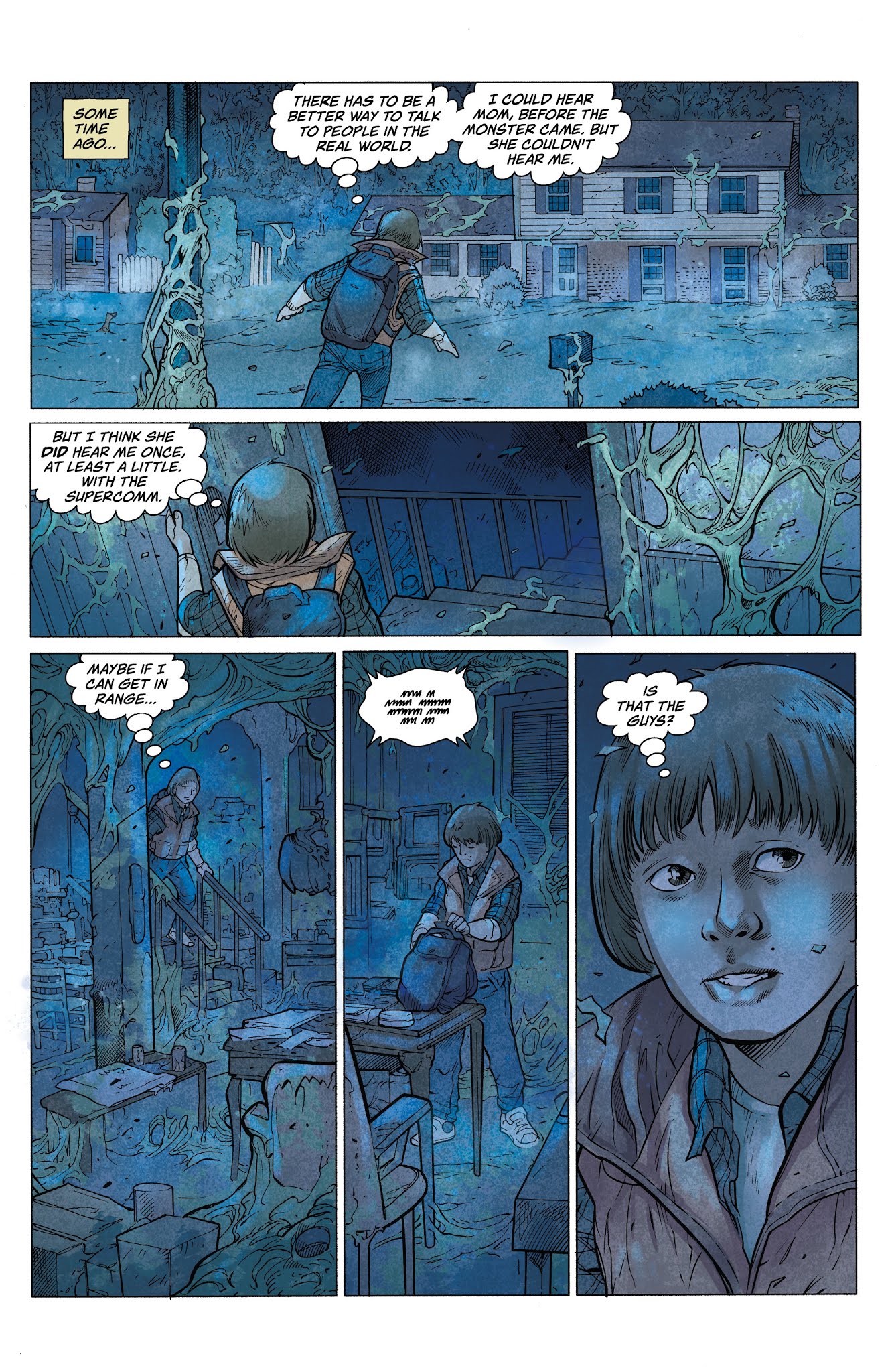 Read online Stranger Things comic -  Issue #3 - 4