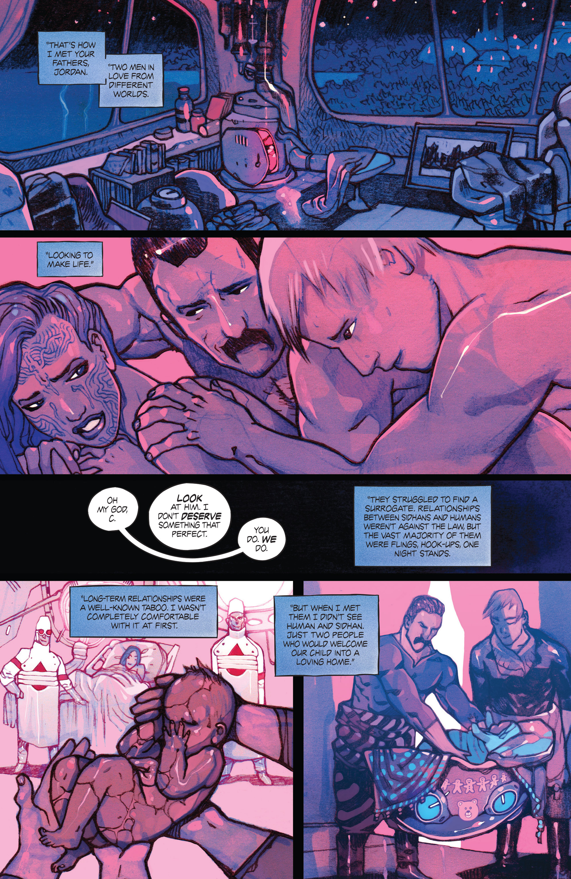 Read online Namesake comic -  Issue #3 - 7