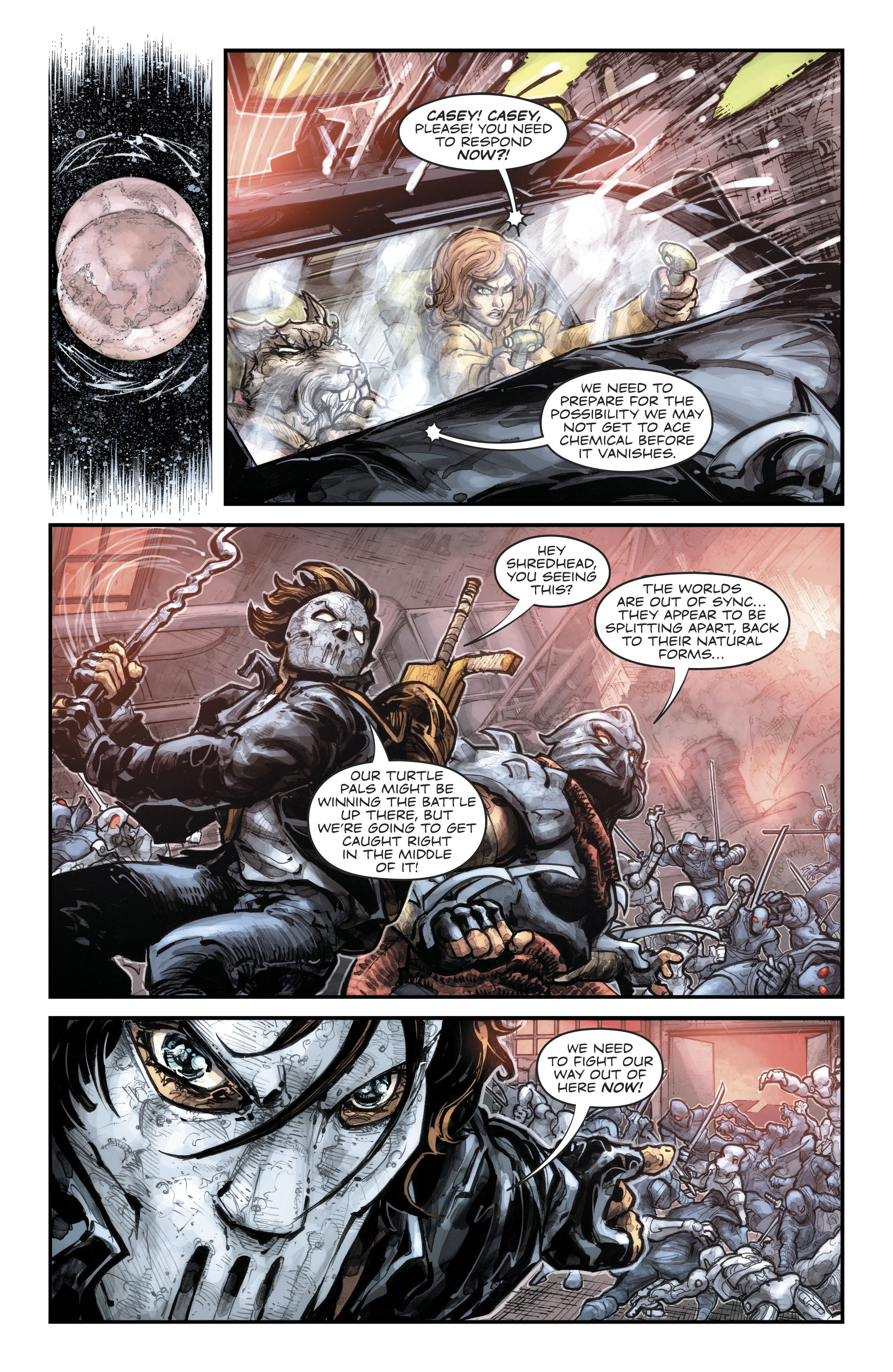 Read online Batman/Teenage Mutant Ninja Turtles III comic -  Issue #6 - 8