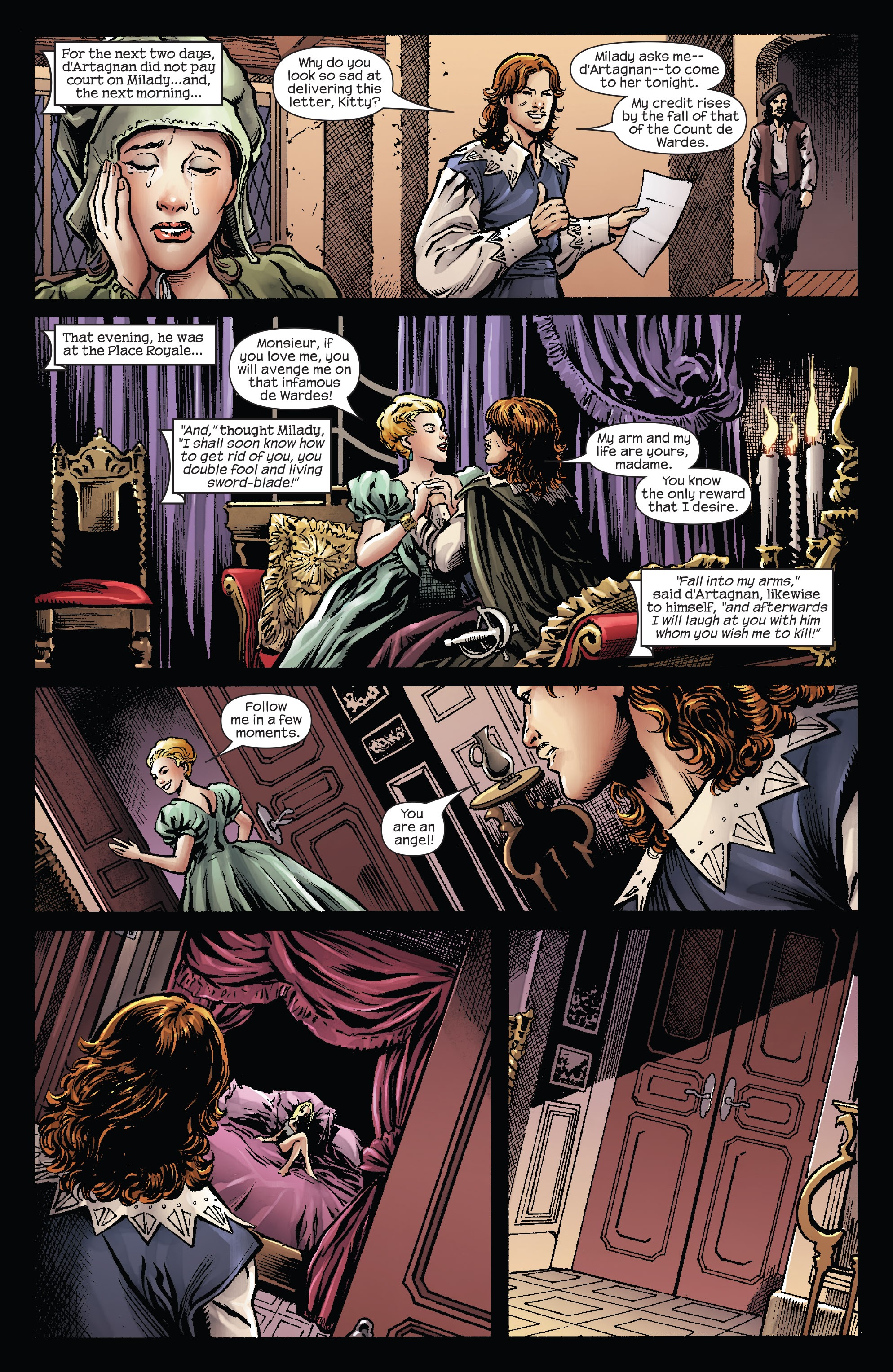 Read online Marvel Illustrated: The Three Musketeers comic -  Issue #4 - 10