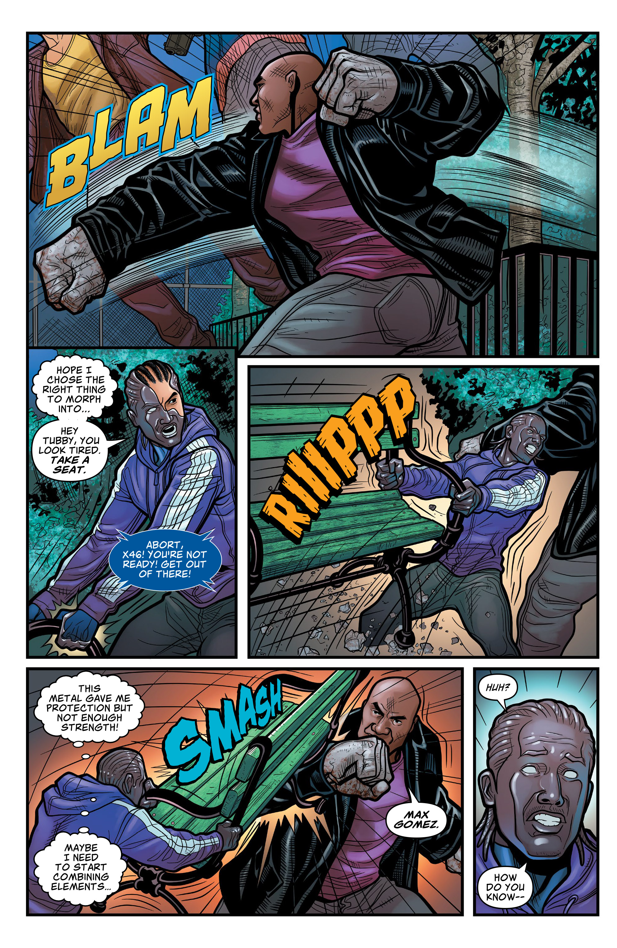 Read online PhenomX comic -  Issue #3 - 21