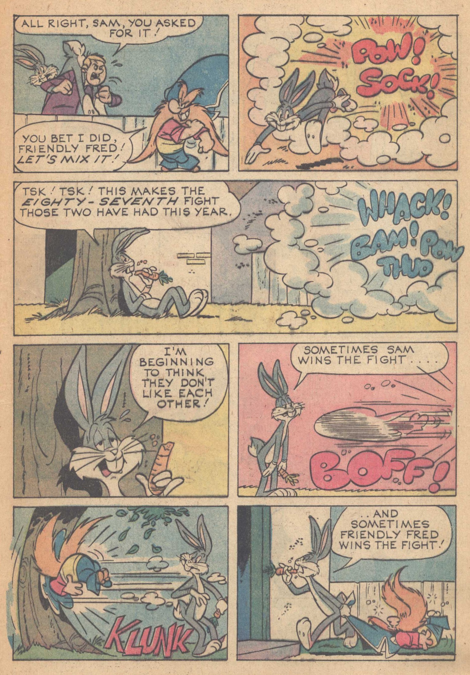 Read online Yosemite Sam and Bugs Bunny comic -  Issue #33 - 5