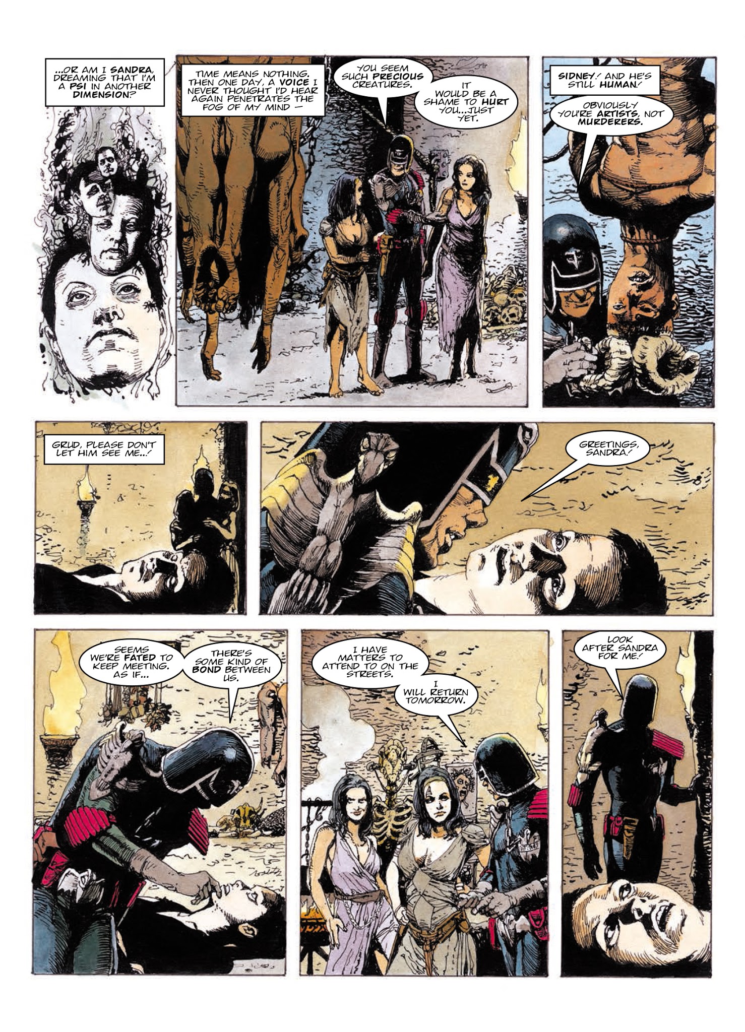 Read online Judge Anderson: The Psi Files comic -  Issue # TPB 4 - 114