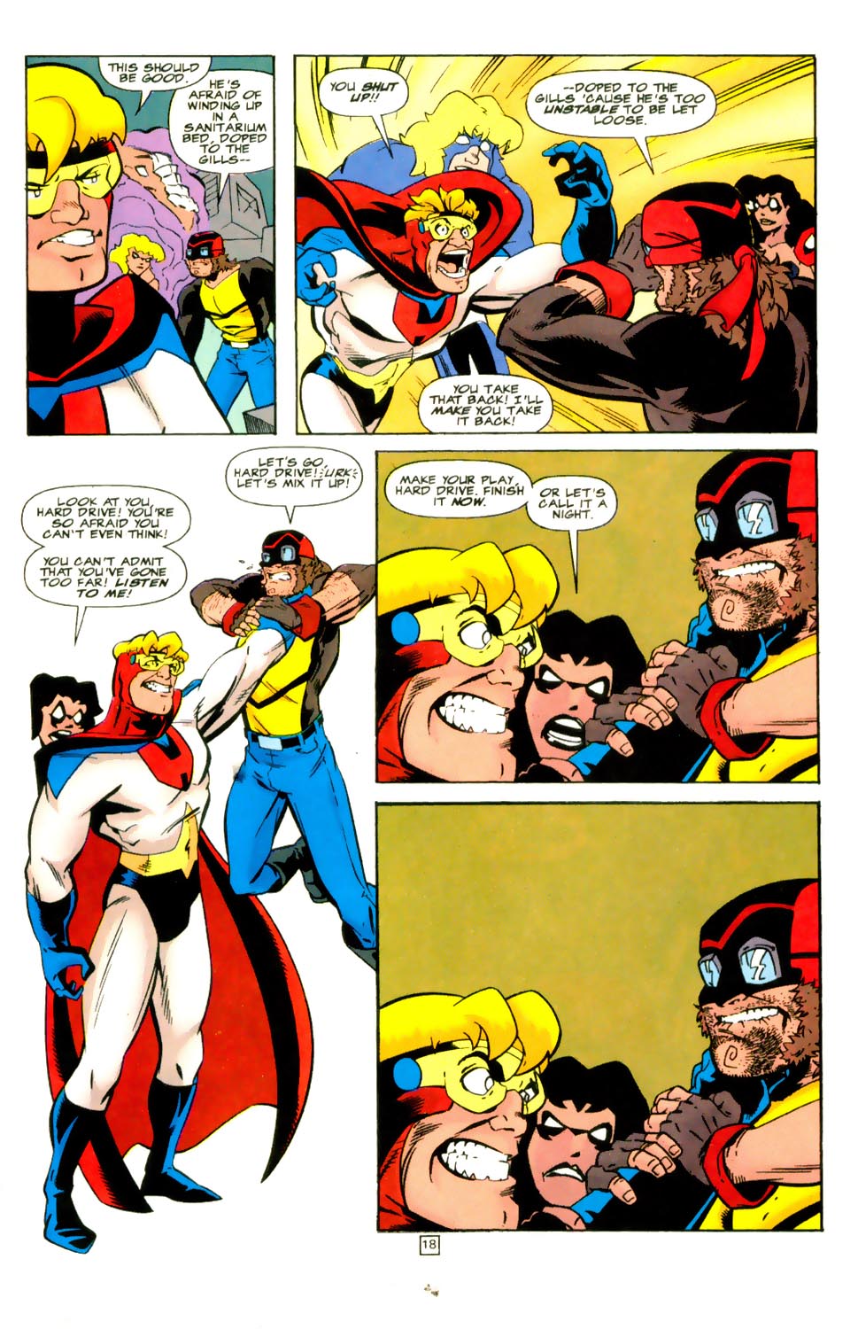 Read online Young Heroes in Love comic -  Issue #12 - 19